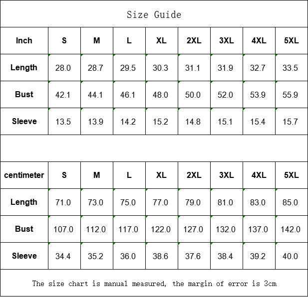 Size guide for Men's MTB Jersey with graffiti design, showing measurements in inches and centimeters for bust, length, and sleeve.