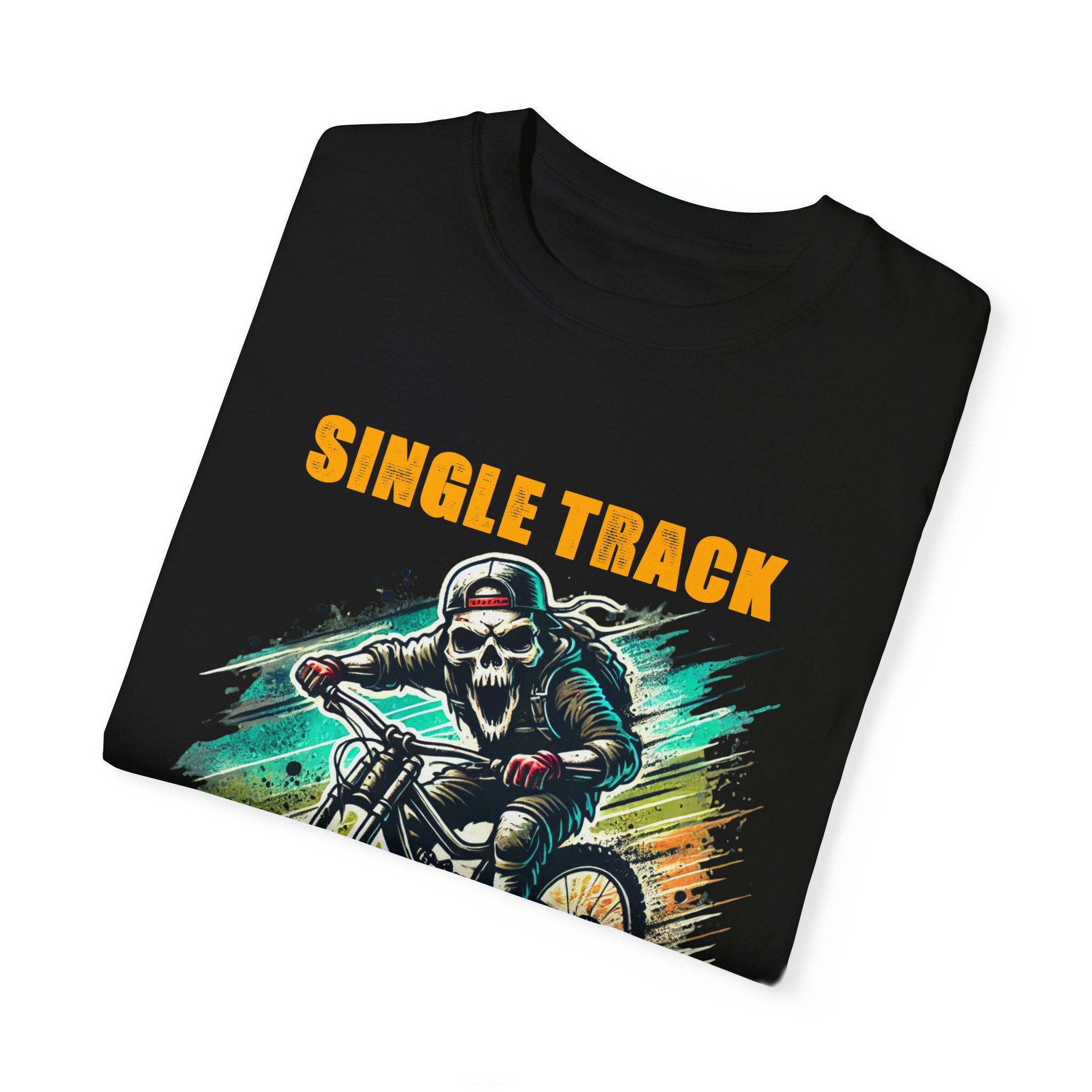 Mountain Bike Skull Men's T-shirt