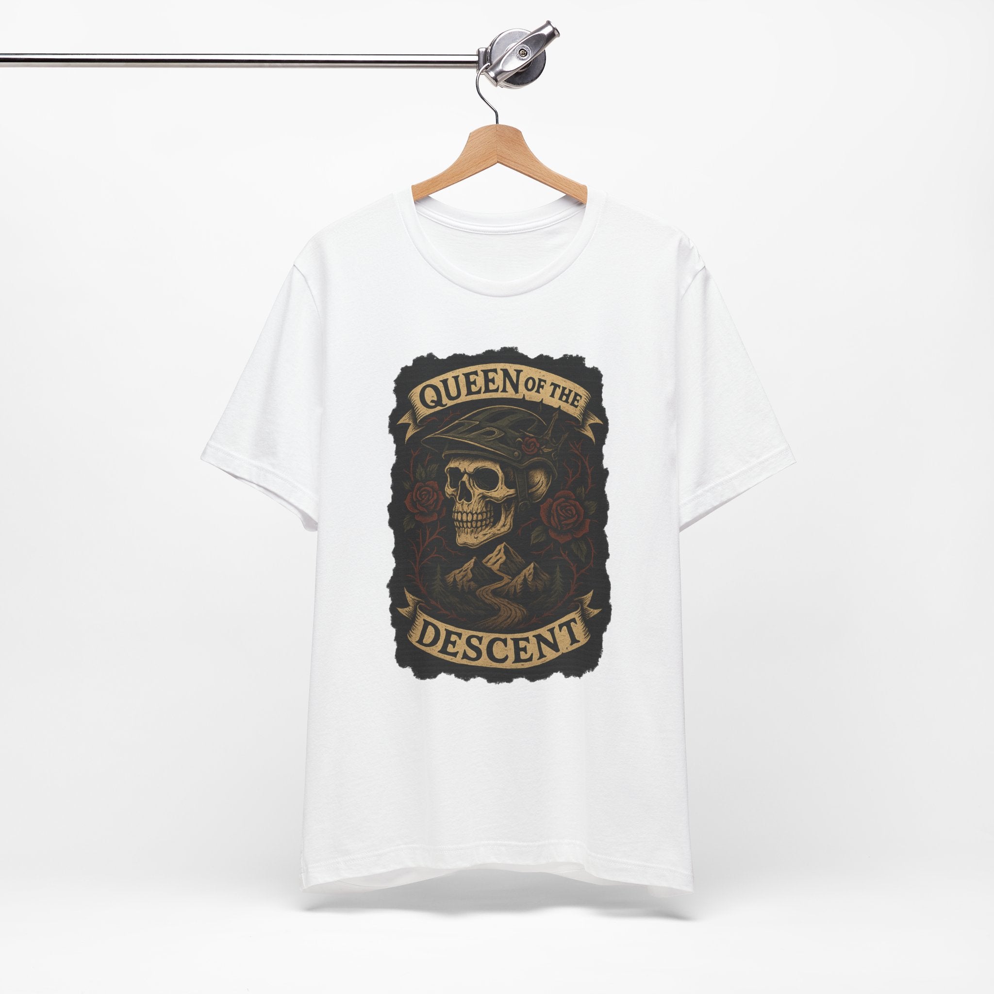 Queen of the Descent Skull Tee - Women's Short Sleeve T-Shirt