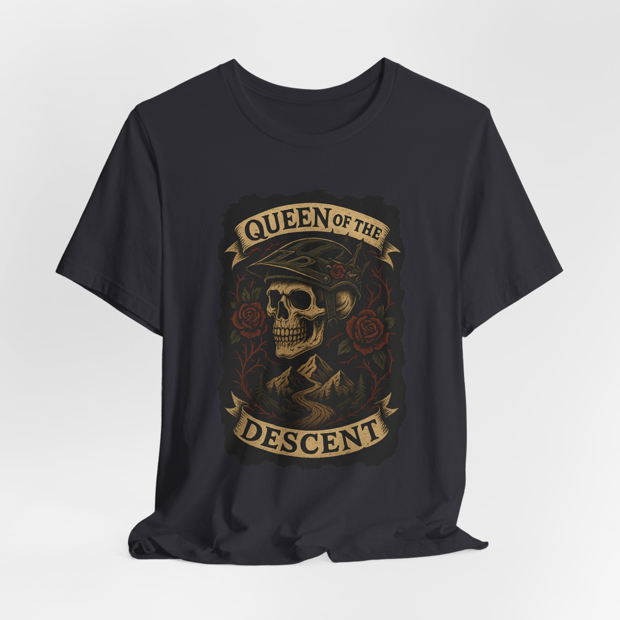 Queen of the Descent Skull Tee - Women's Short Sleeve T-Shirt