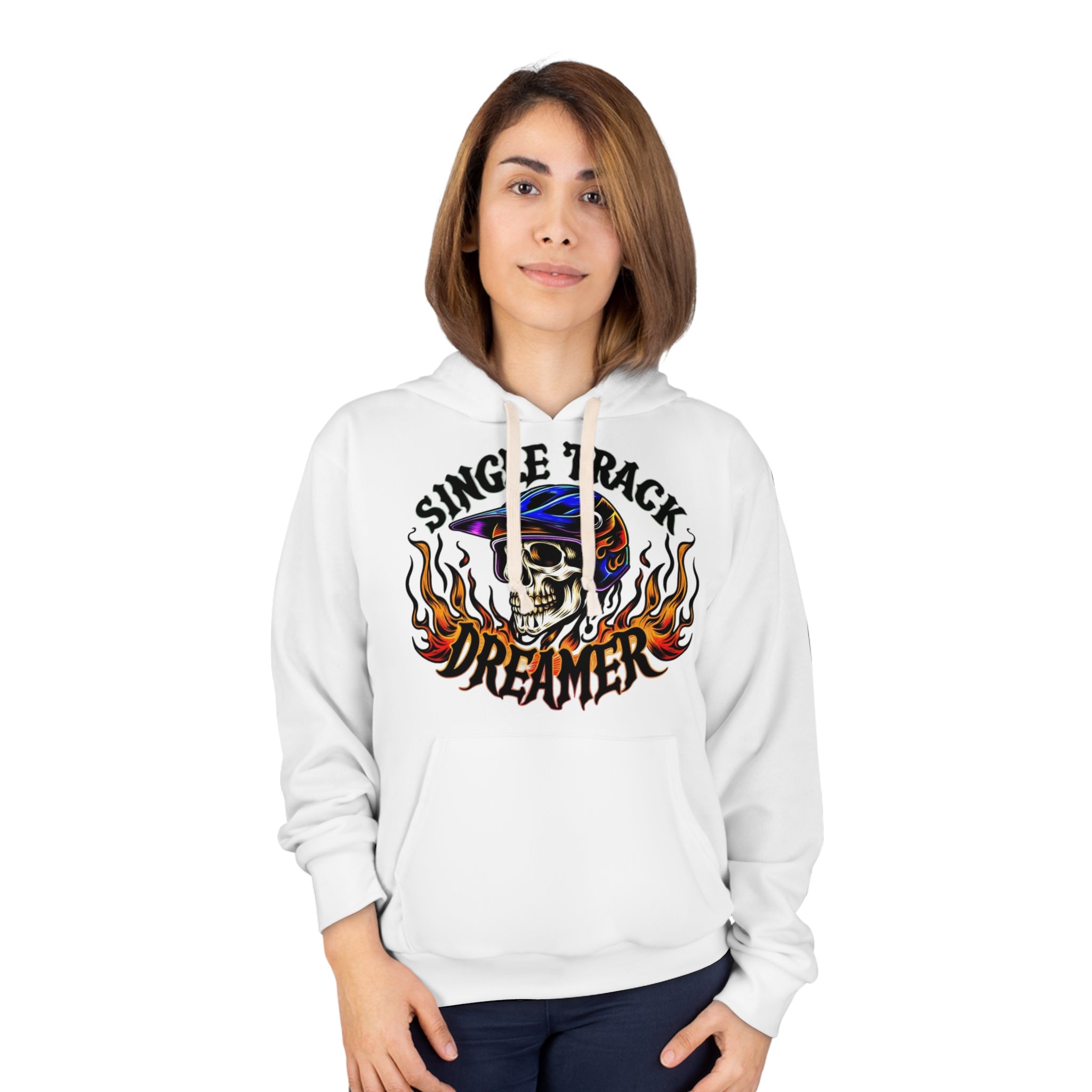 Men's Hoodie | Flaming Skull