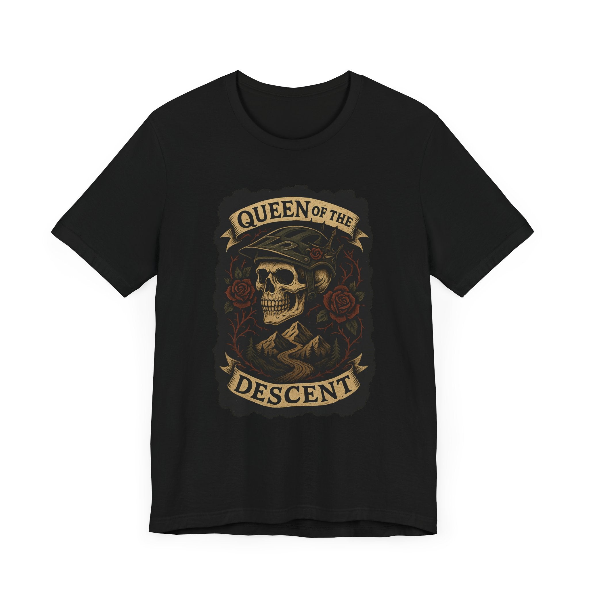 Queen of the Descent Skull Tee - Women's Short Sleeve T-Shirt