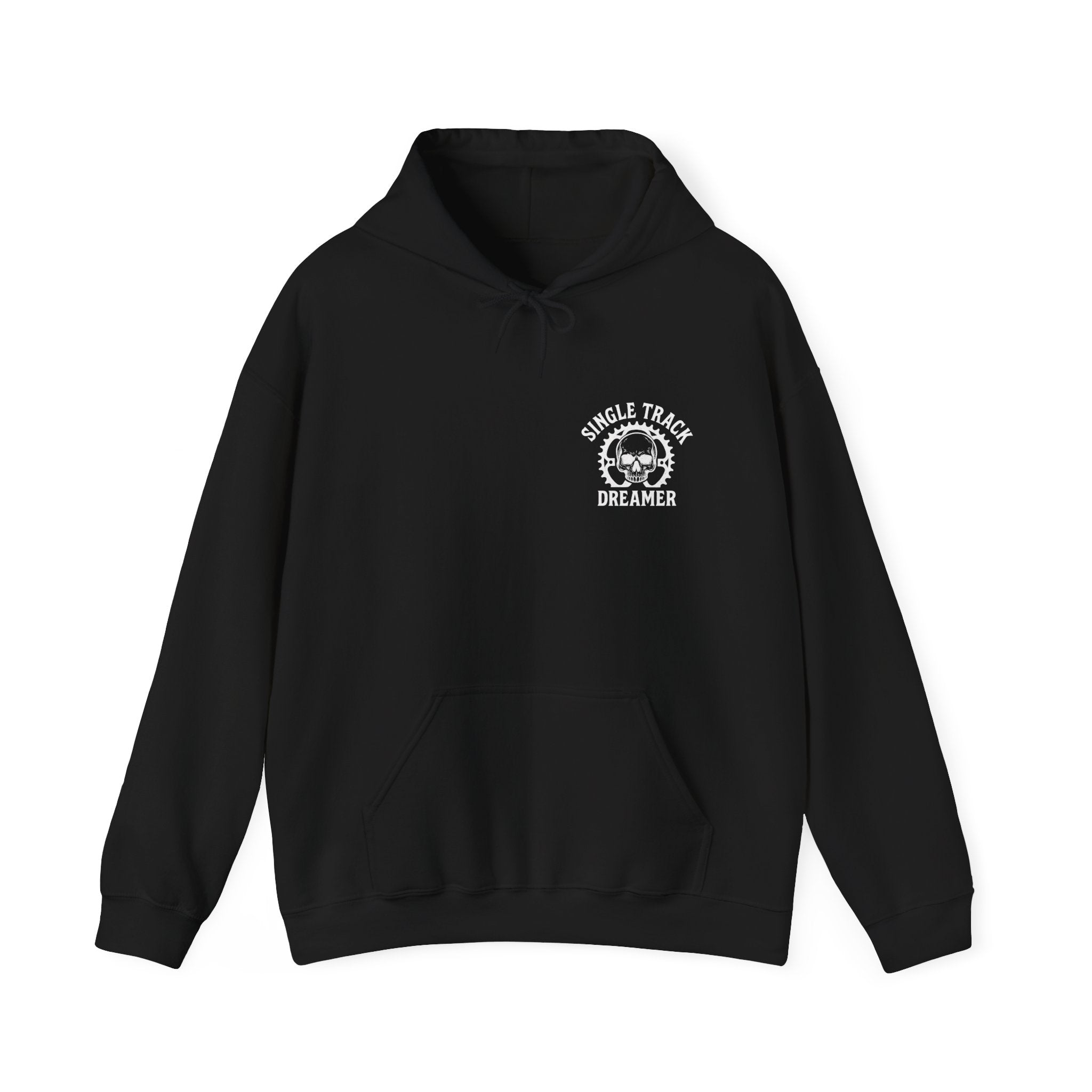 Men's Hooded Sweatshirt - Minimalist Design for Everyday Comfort