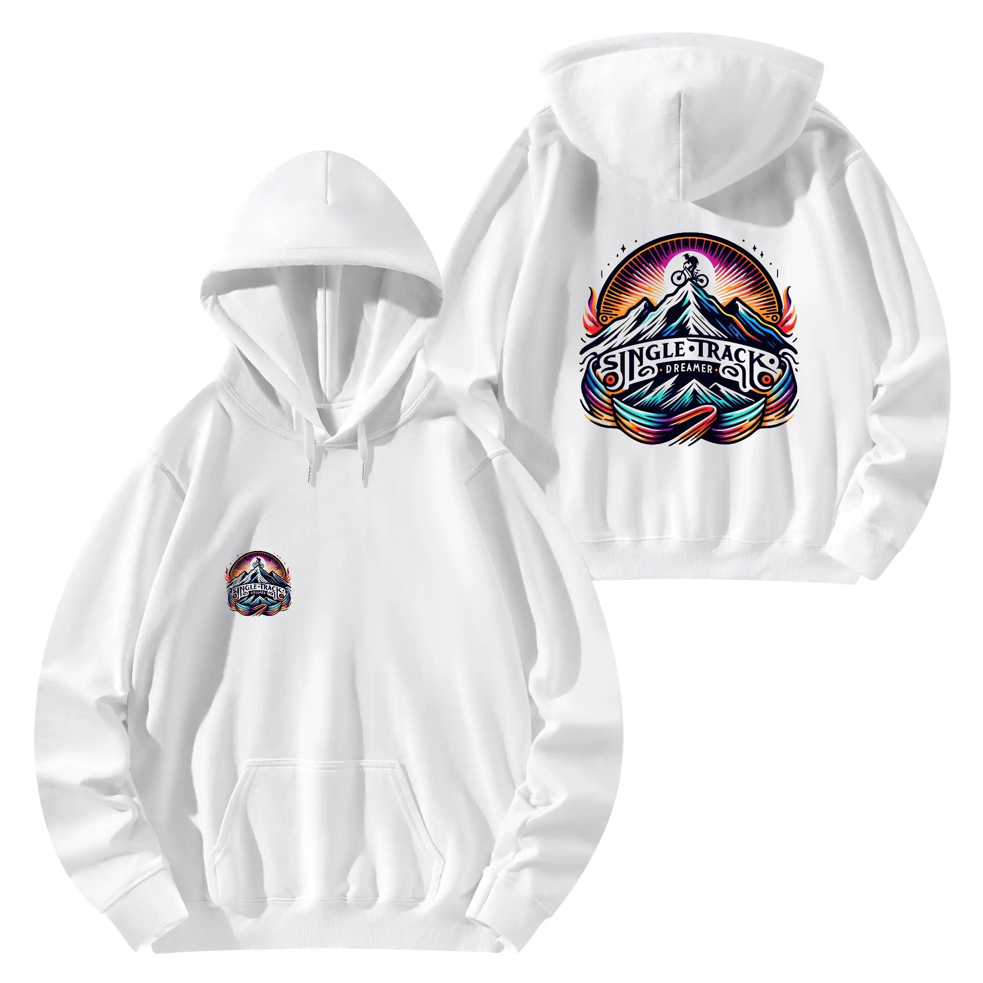 Mens Hoodie | MTB Sunrise