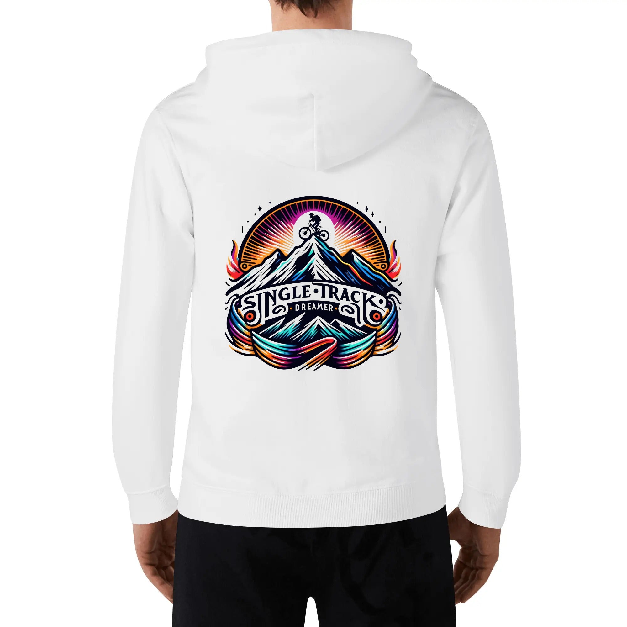 Mens Hoodie | MTB Sunrise