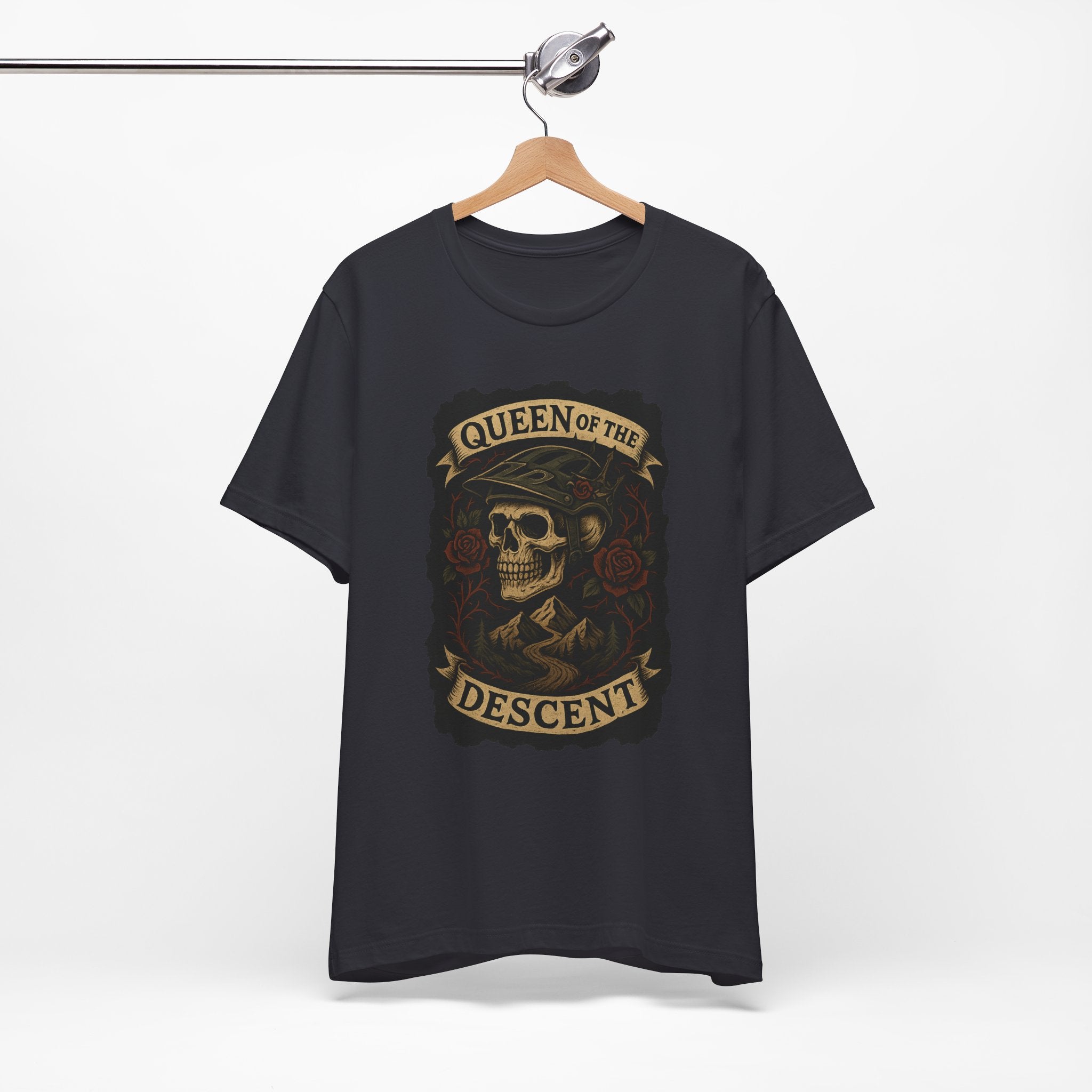 Queen of the Descent Skull Tee - Women's Short Sleeve T-Shirt
