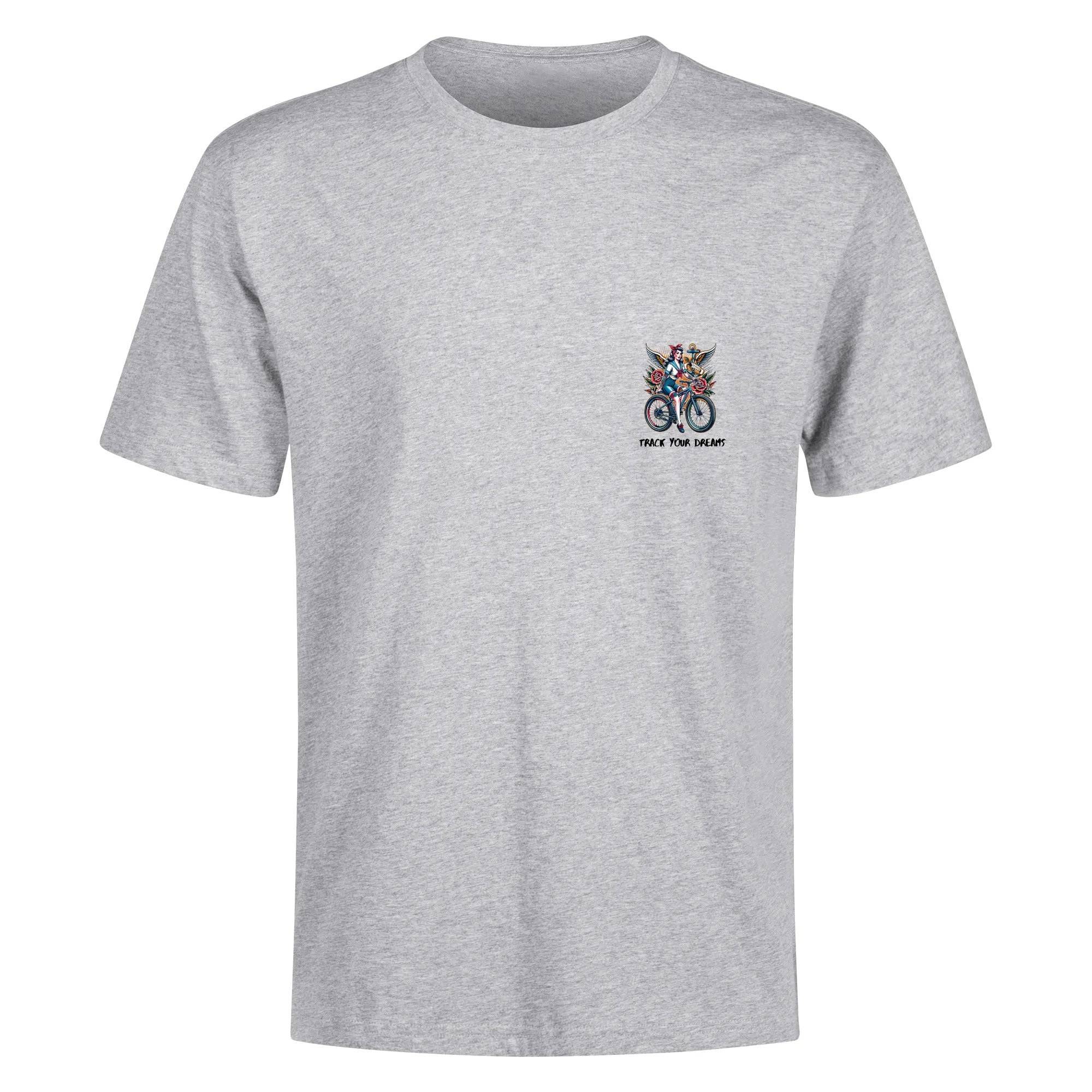 Jerry Sailor Bike Girl - MTB T-Shirt - Single Track Dreamer