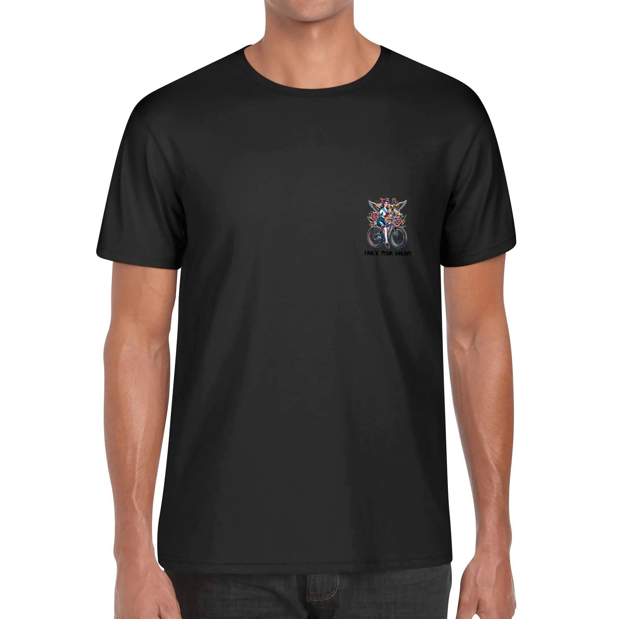MTB T-Shirt front, black shirt