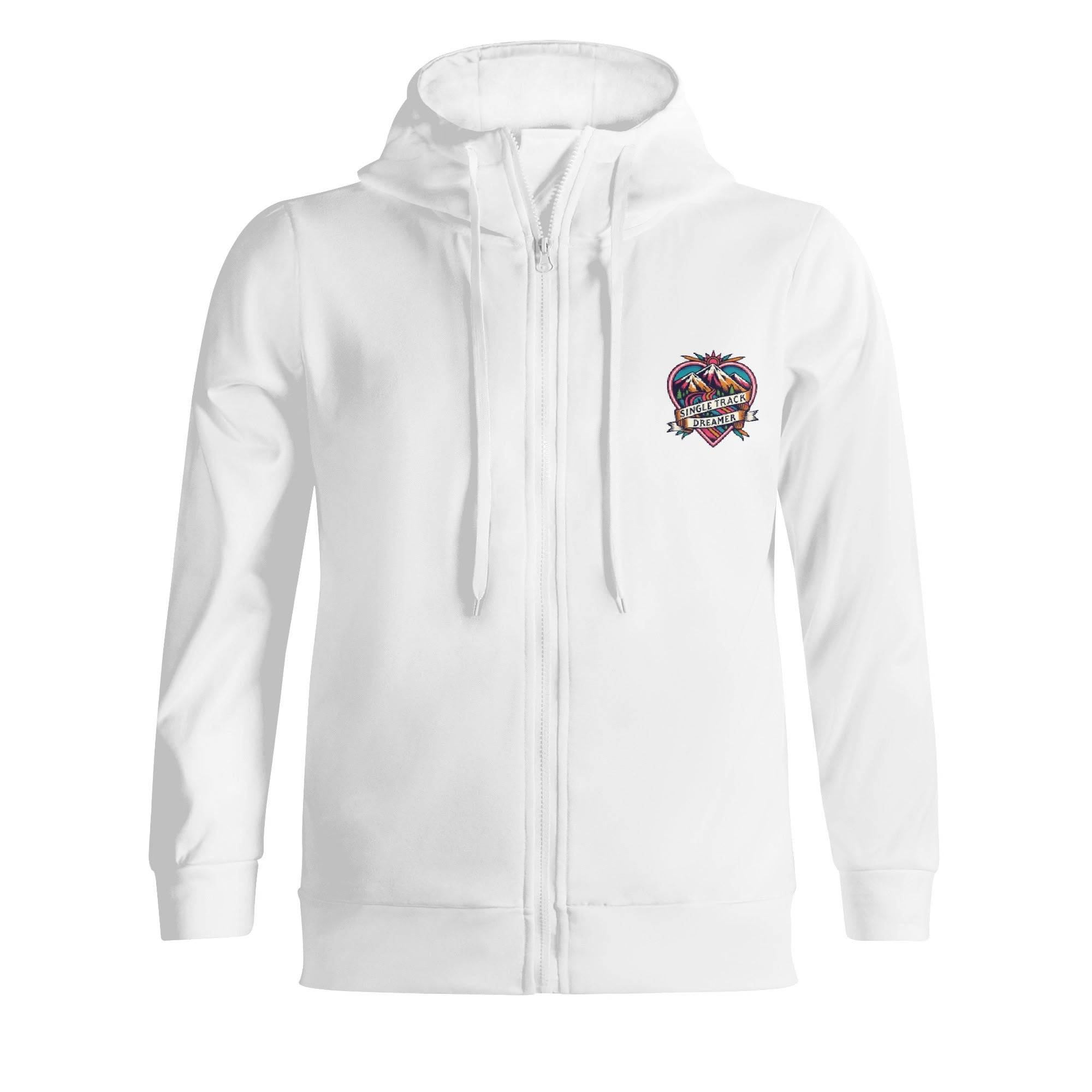 Mens Hoodie | Streetwear Heart & Mountains