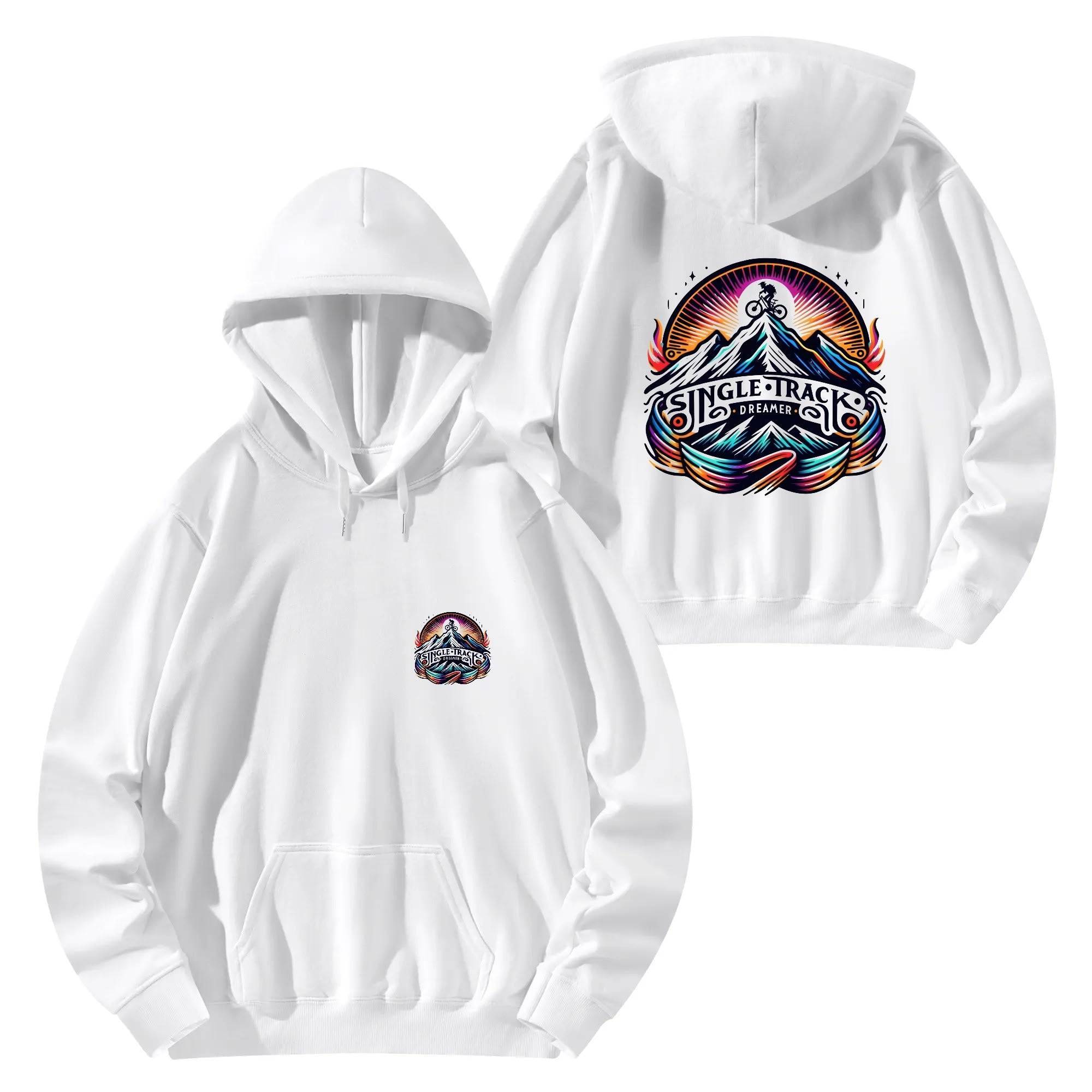 Mens Hoodie | MTB Sunrise