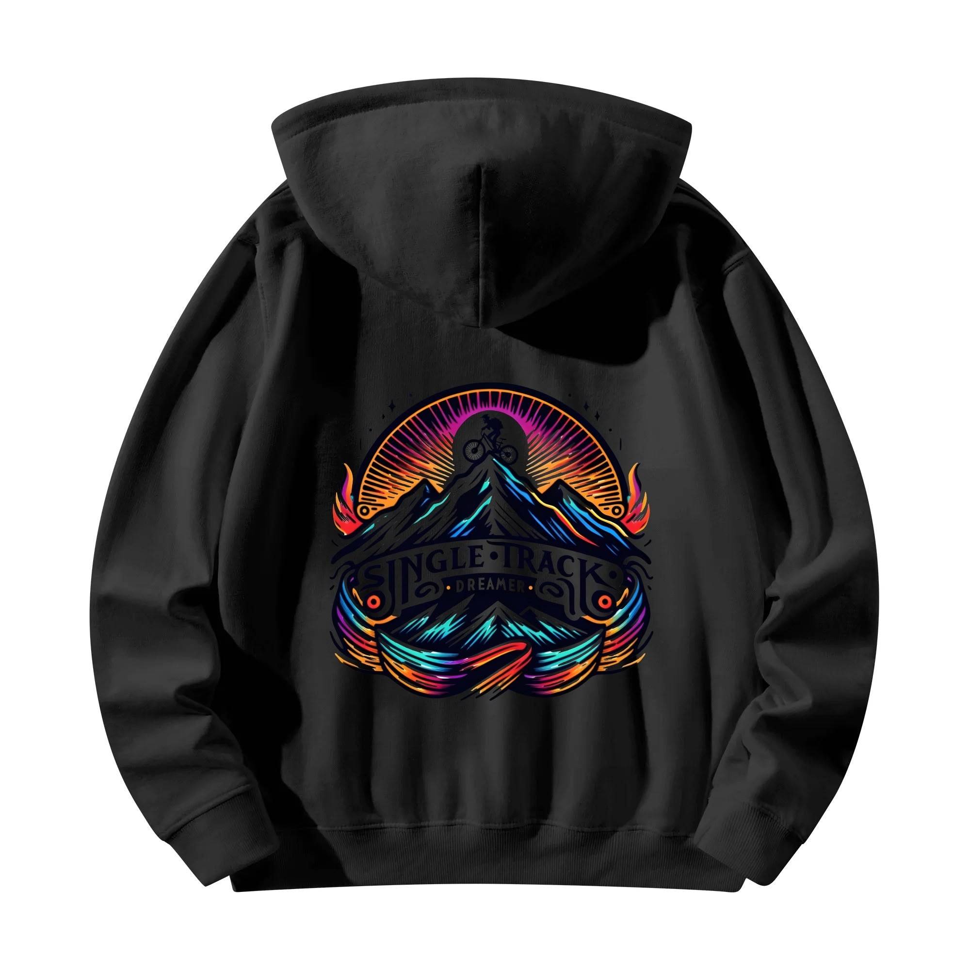 Mens Hoodie | MTB Sunrise