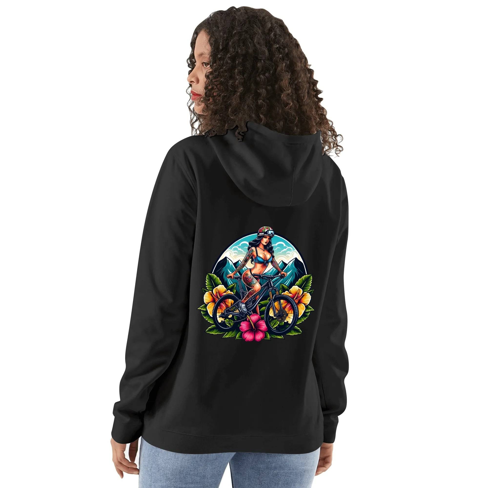 Mens Hoodie Hoodie | Tattoo Girl