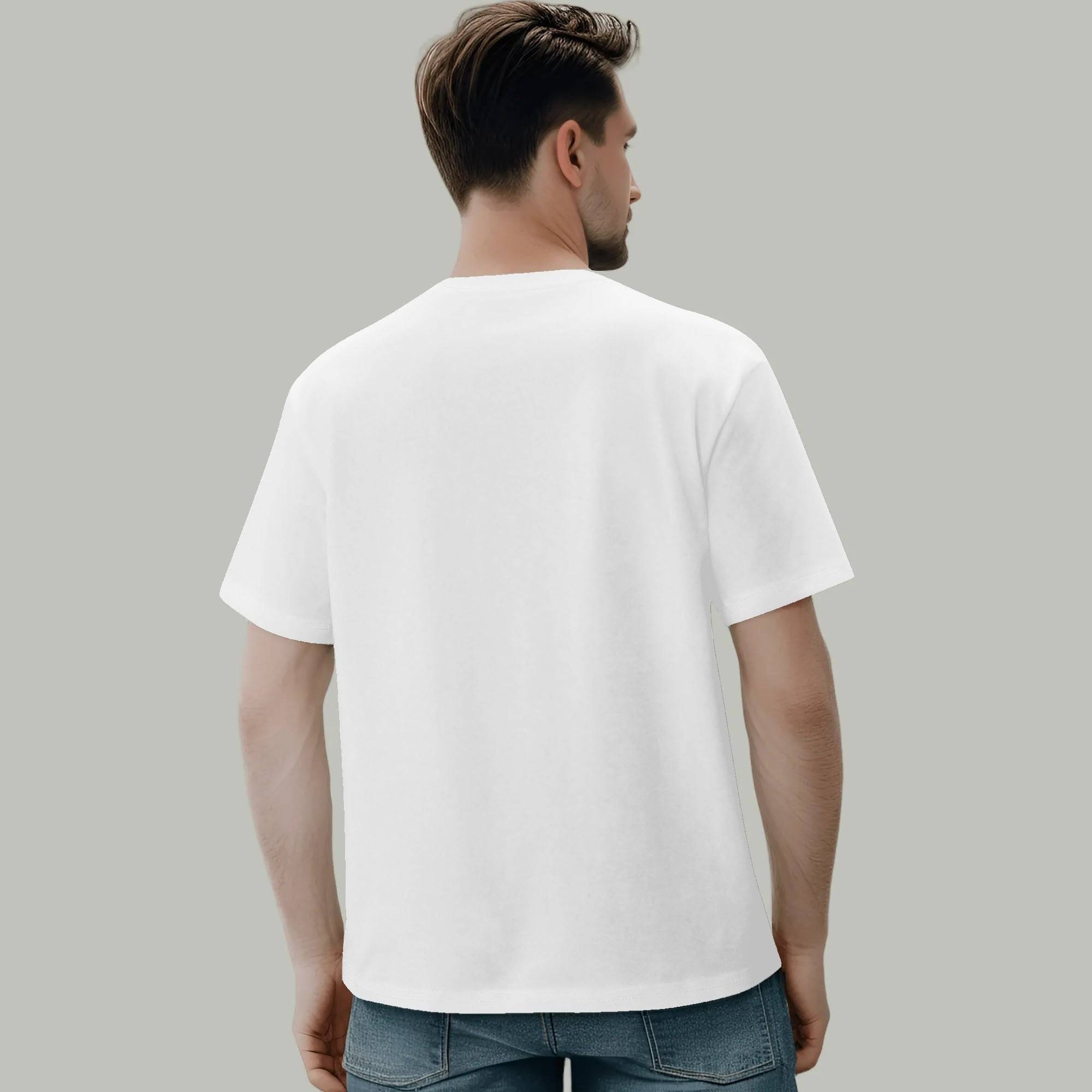 Mens T-Shirt | Single Track Dreamer Mountain, White