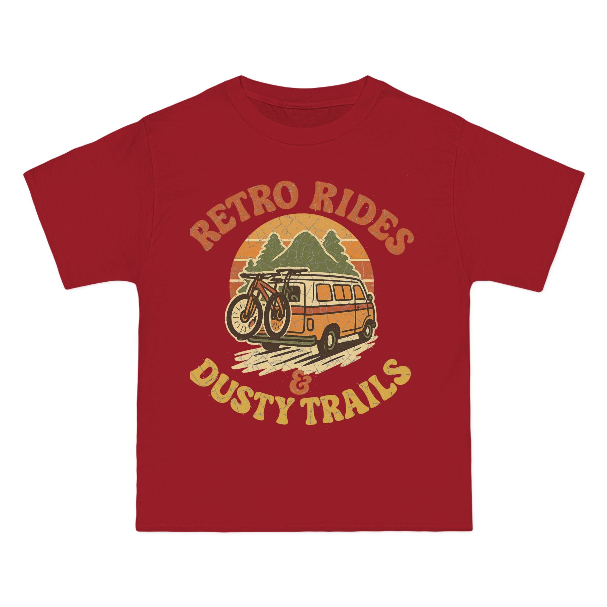 Women's Retro Rides Graphic T-Shirt for MTB Lovers