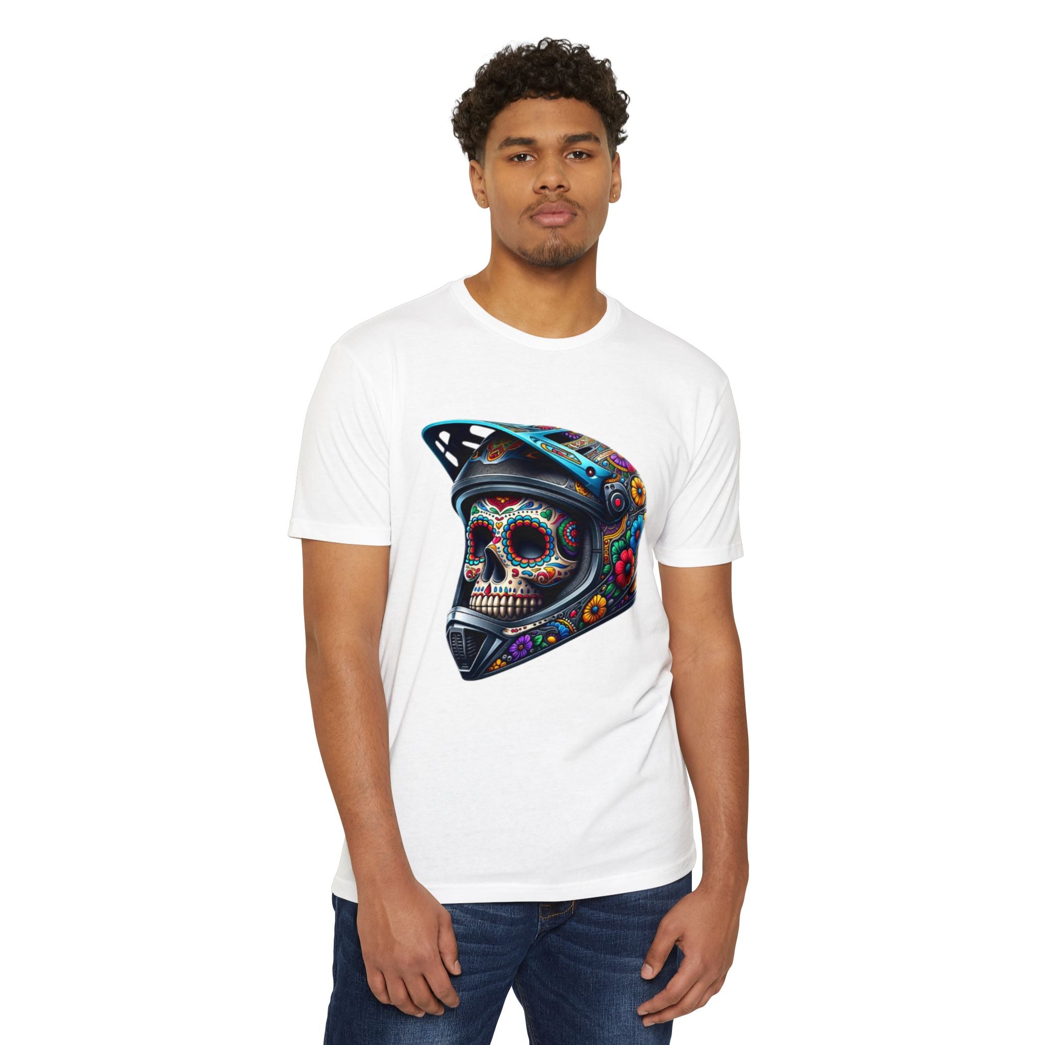 Men's T Shirt | Skull Candy Helmet