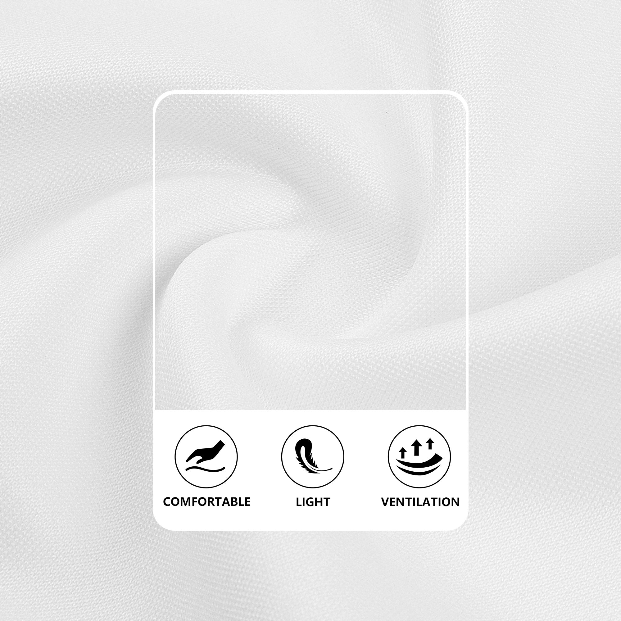 a white background with three different types of buttons