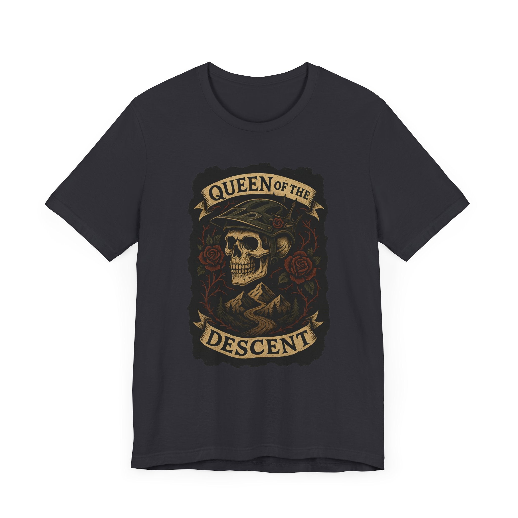 Queen of the Descent Skull Tee - Women's Short Sleeve T-Shirt