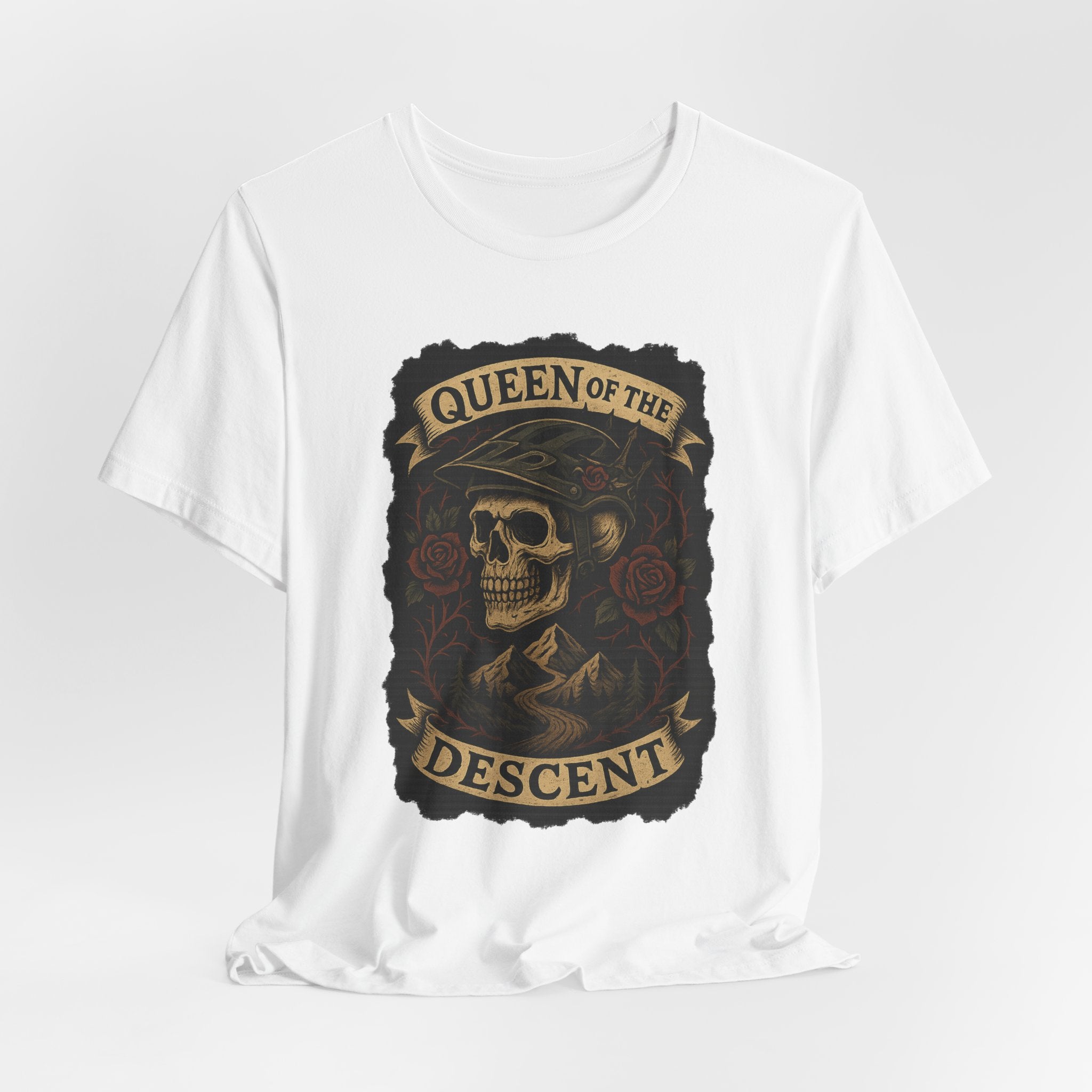 Queen of the Descent Skull Tee - Women's Short Sleeve T-Shirt