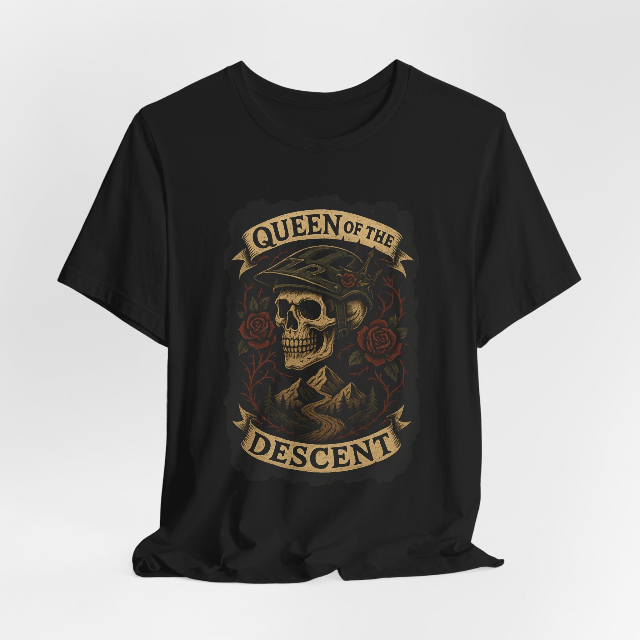 Queen of the Descent Skull Tee - Women's Short Sleeve T-Shirt
