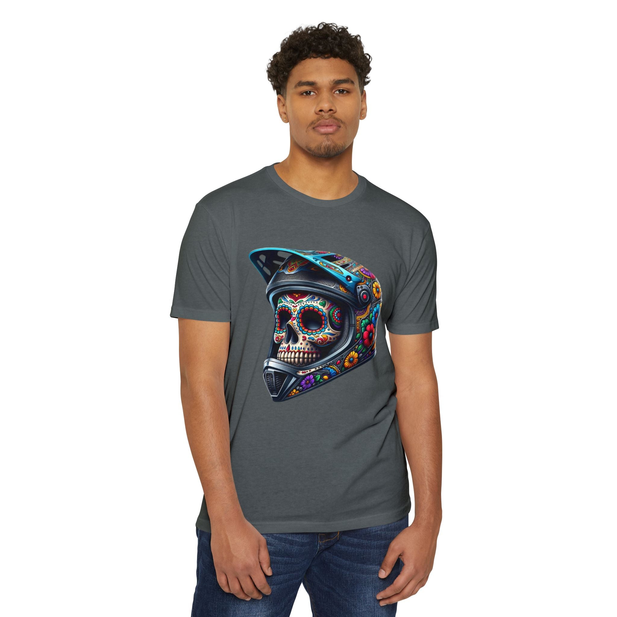 Men's T Shirt | Skull Candy Helmet