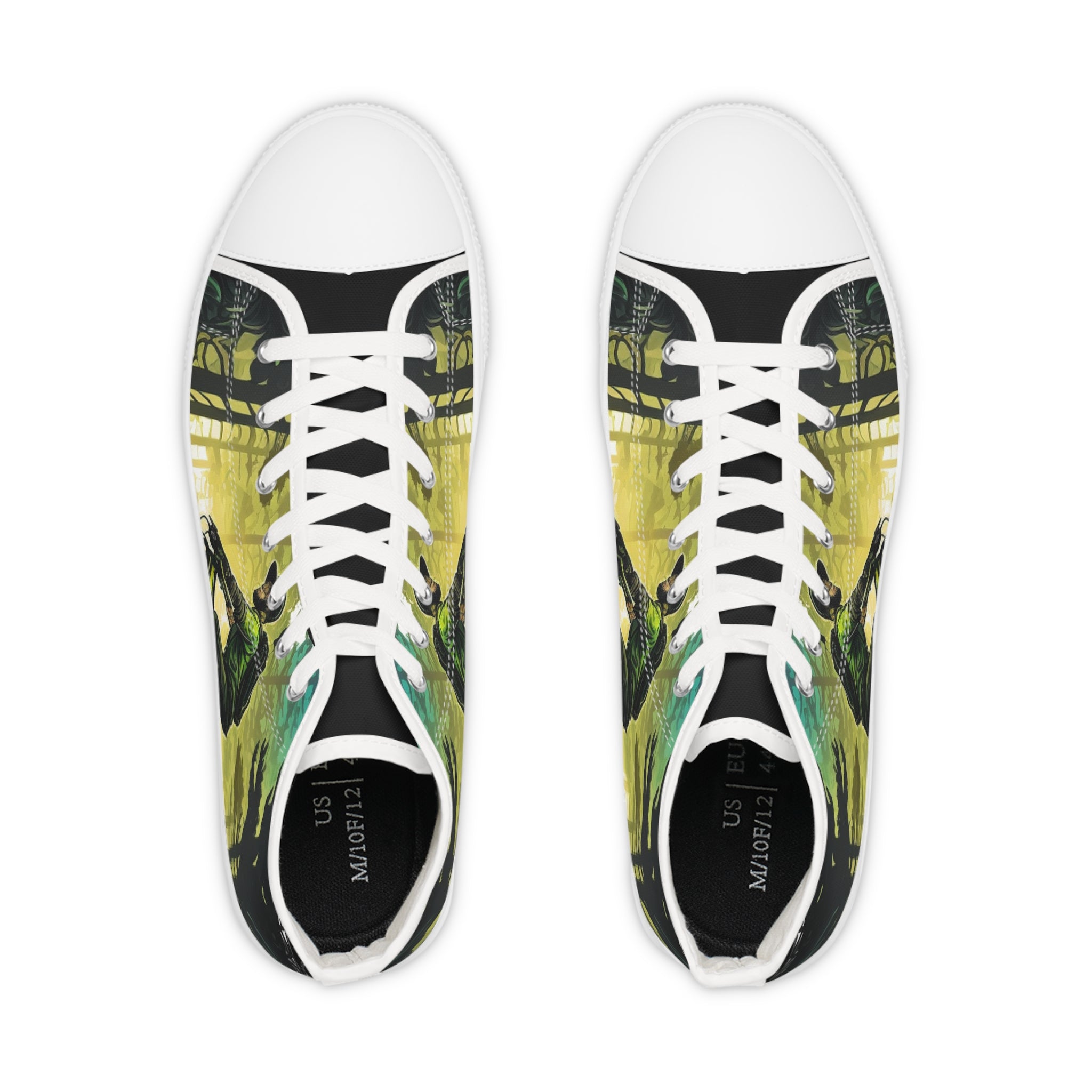 Men’s High Top MTB Sneakers – Breathable Canvas | Shock-Absorbing Trail Rider Shoes