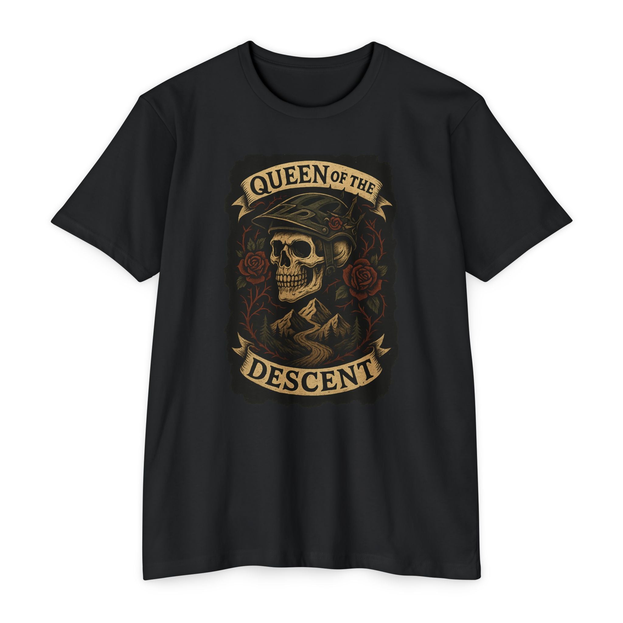Queen of the Descent Skull Tee - Women's Short Sleeve T-Shirt