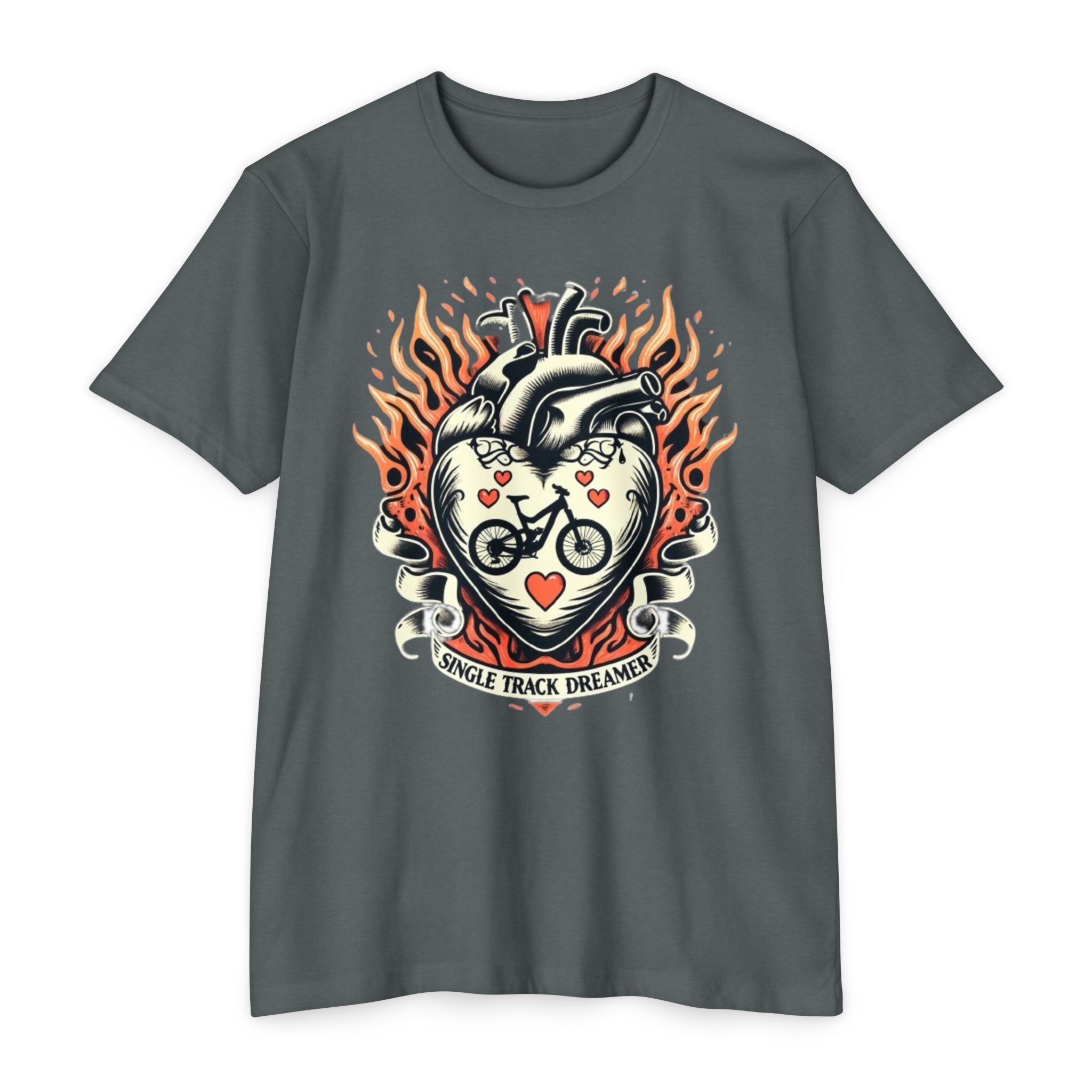 Heart & Fire | Single Track Dreamer Vintage Rider Tee