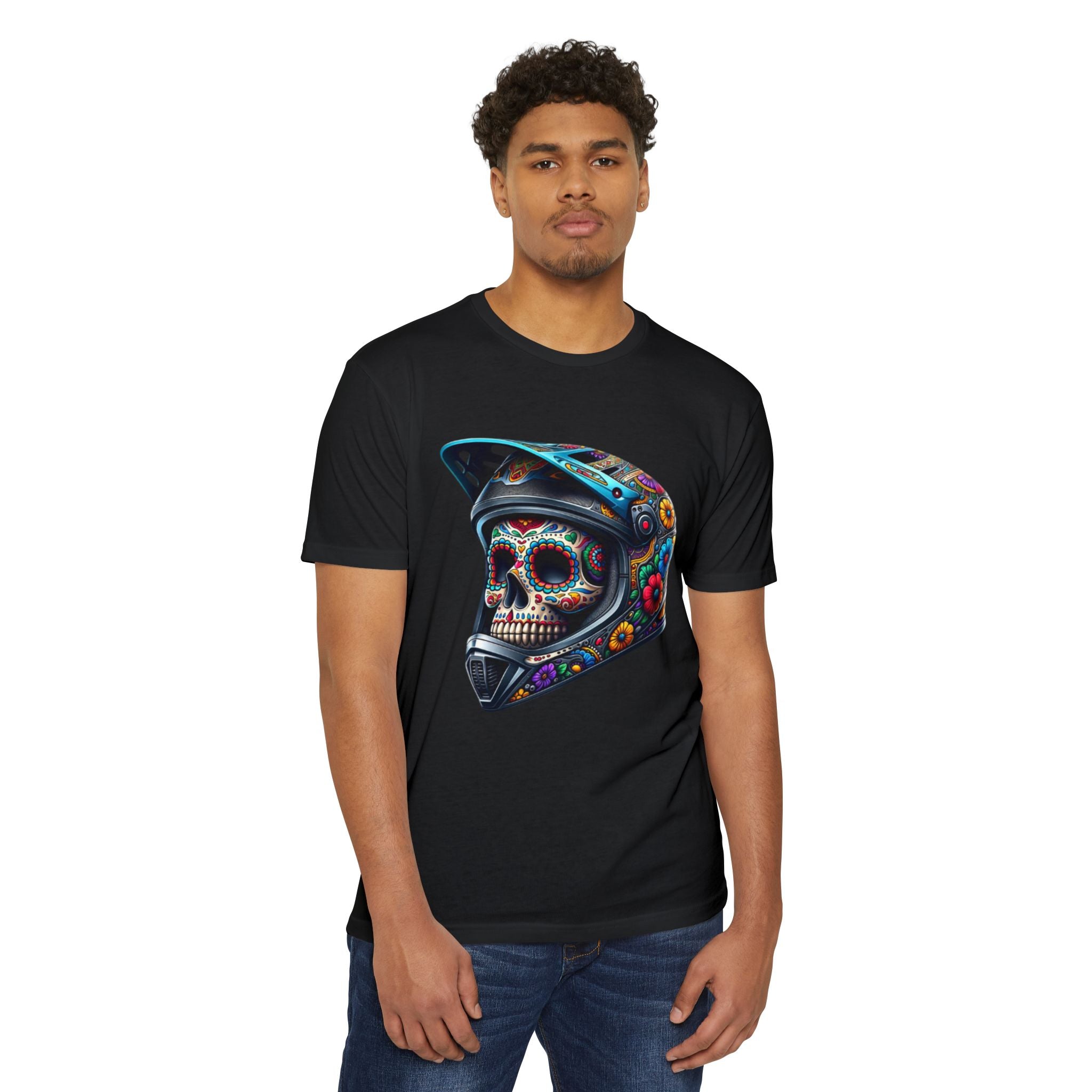Men's T Shirt | Skull Candy Helmet