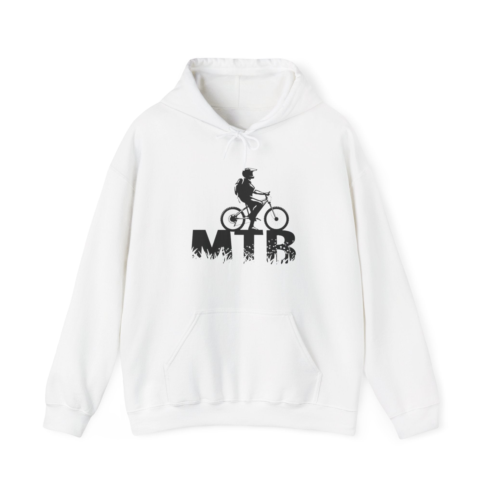 MEN'S HOODIE | MTB | WHITE/GREY/RED | S-5XL