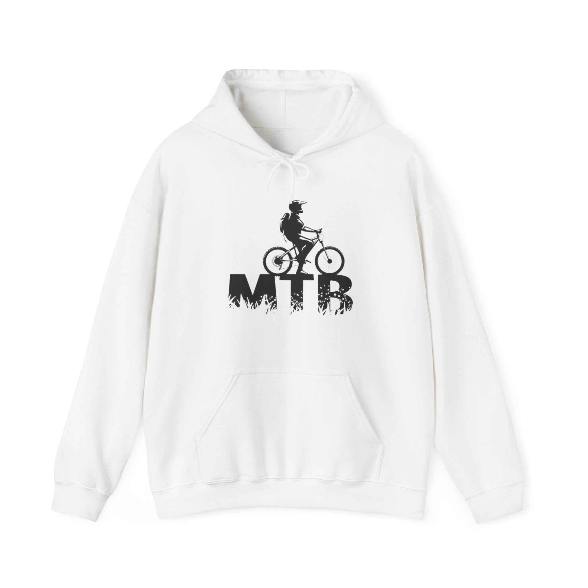 MEN'S HOODIE | MTB | WHITE/GREY/RED | S-5XL