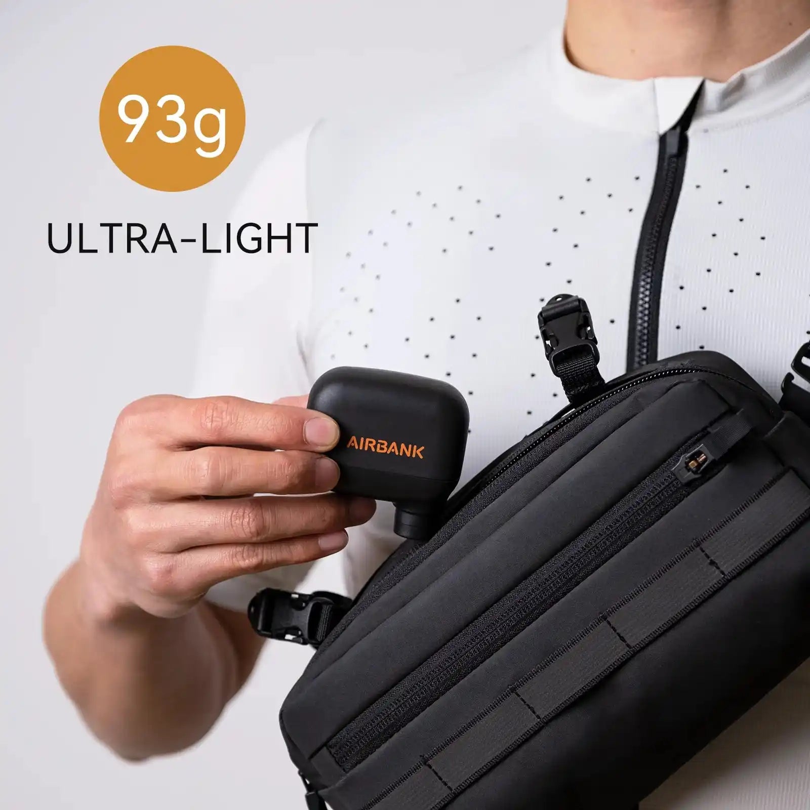 AIRBANK Pocket SE Mini Portable Electric Bike Pump