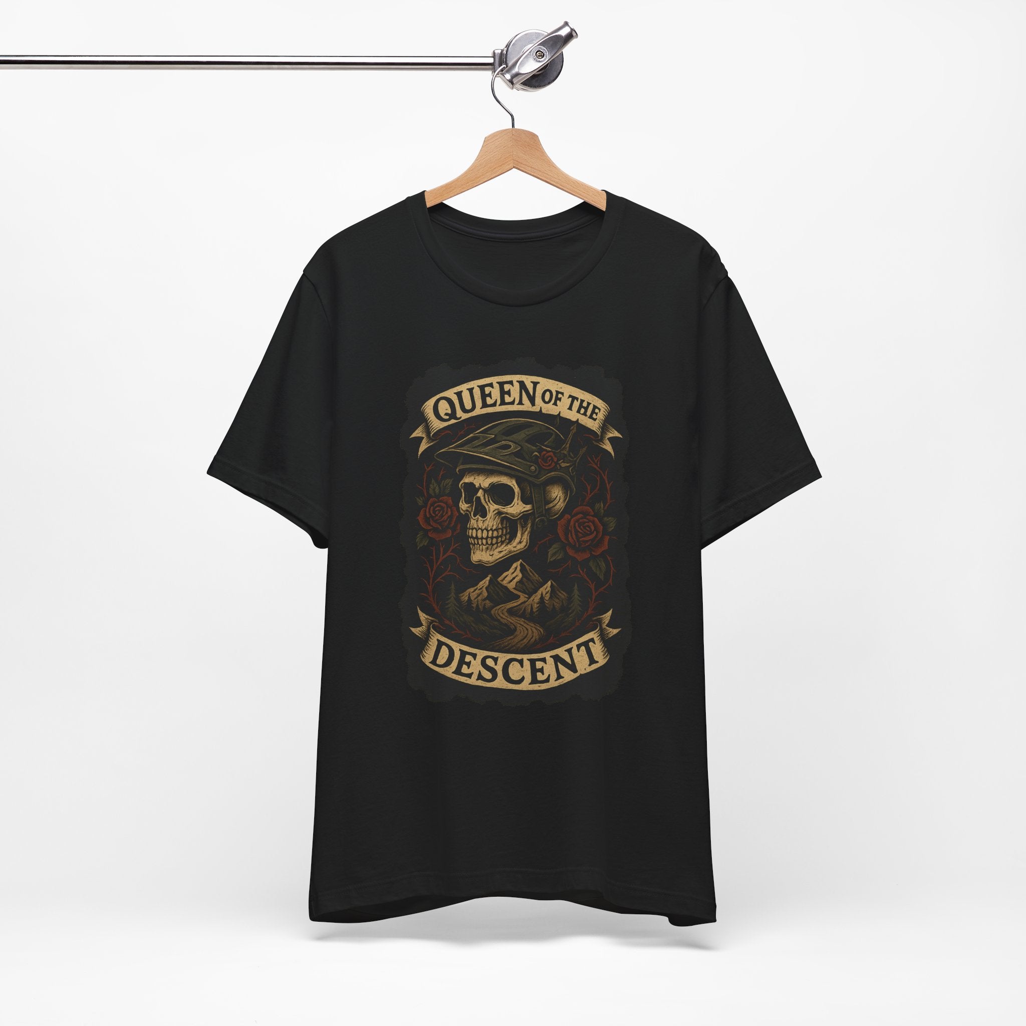 Queen of the Descent Skull Tee - Women's Short Sleeve T-Shirt