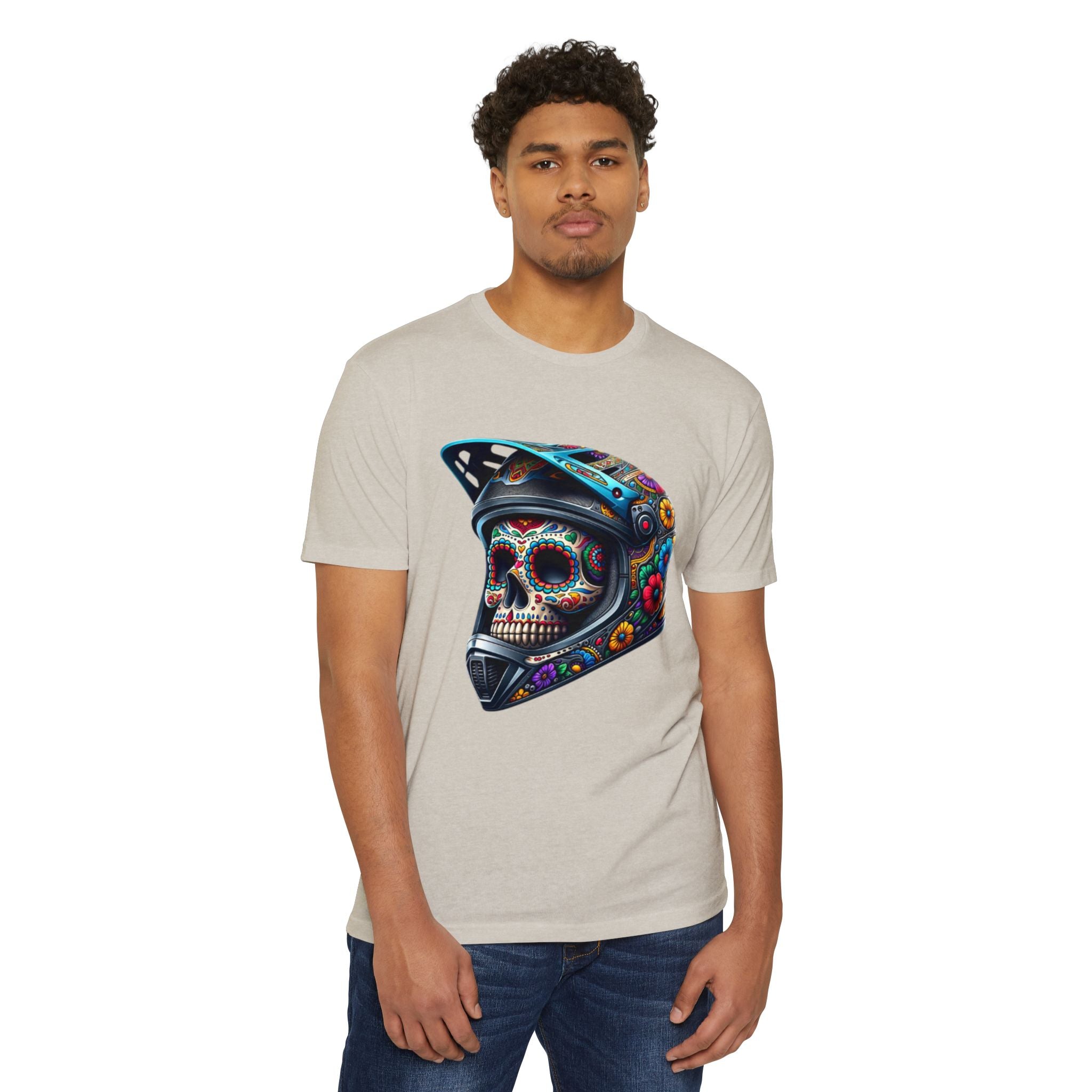 Men's T Shirt | Skull Candy Helmet
