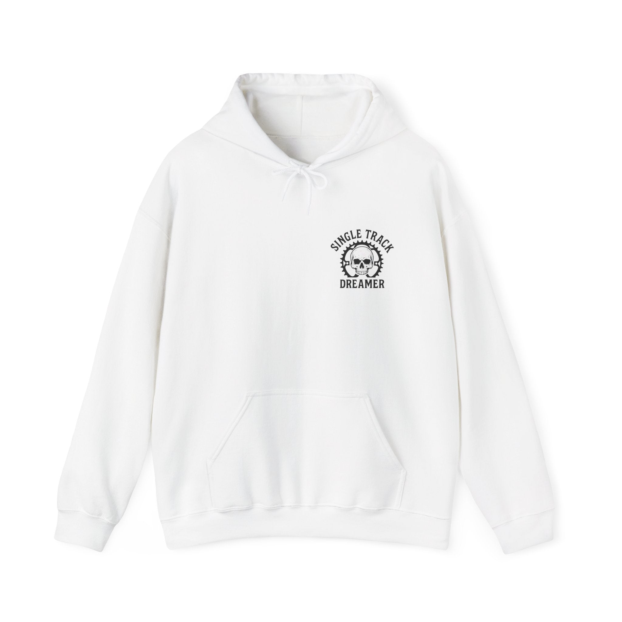 Men's Hooded Sweatshirt - Minimalist Design for Everyday Comfort