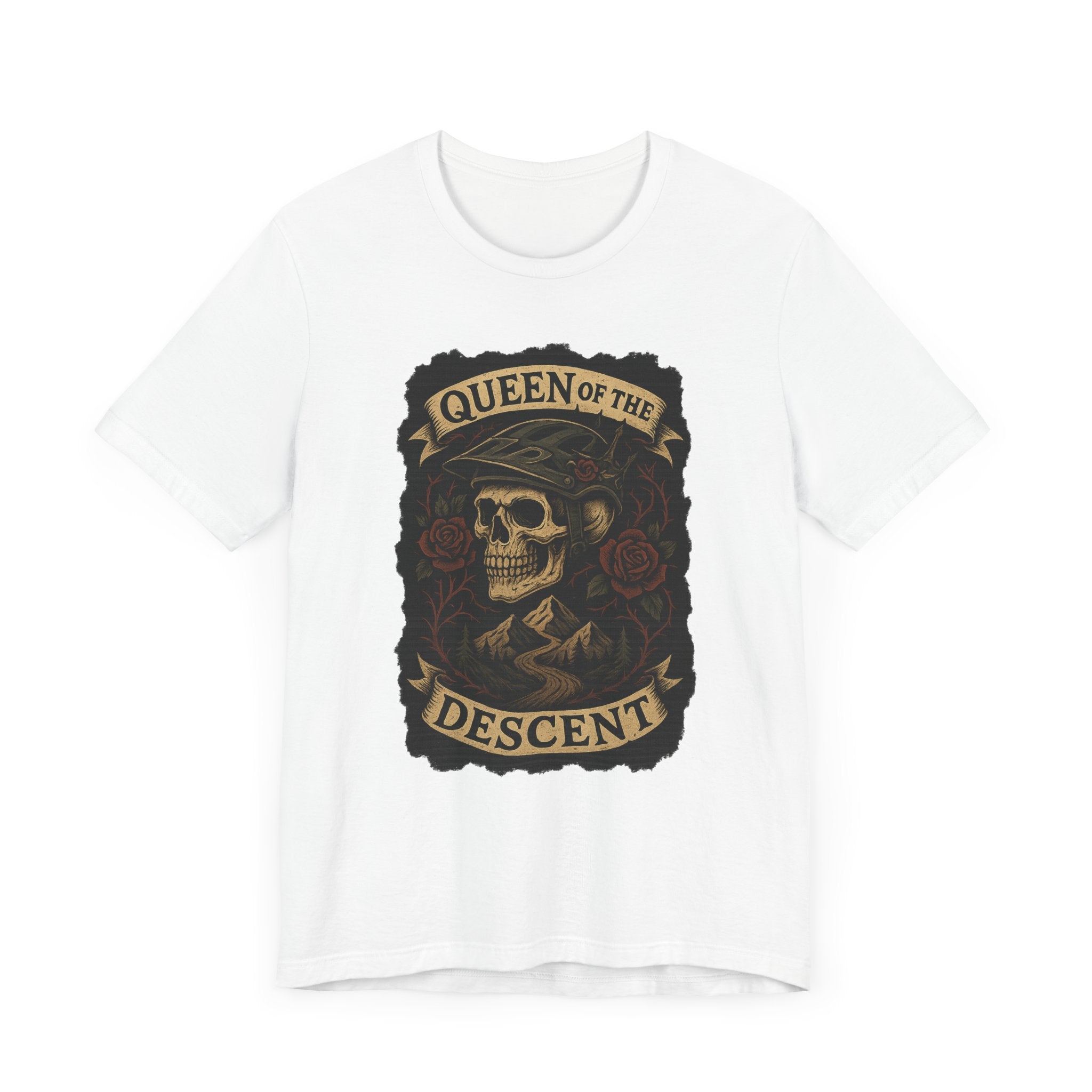 Queen of the Descent Skull Tee - Women's Short Sleeve T-Shirt