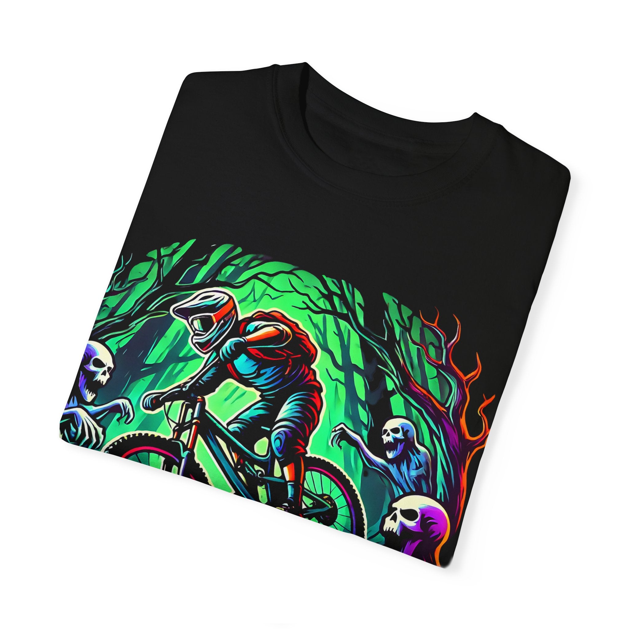 Single Track Dreamer Men's Ghost Mountain Biking T-Shirt