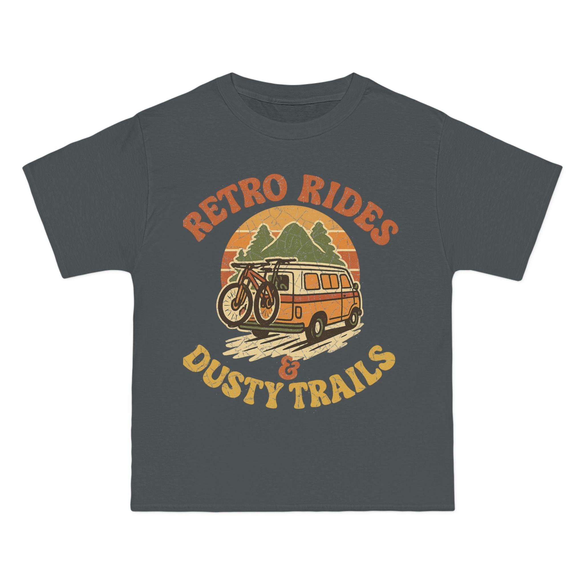 Women's Retro Rides Graphic T-Shirt for MTB Lovers