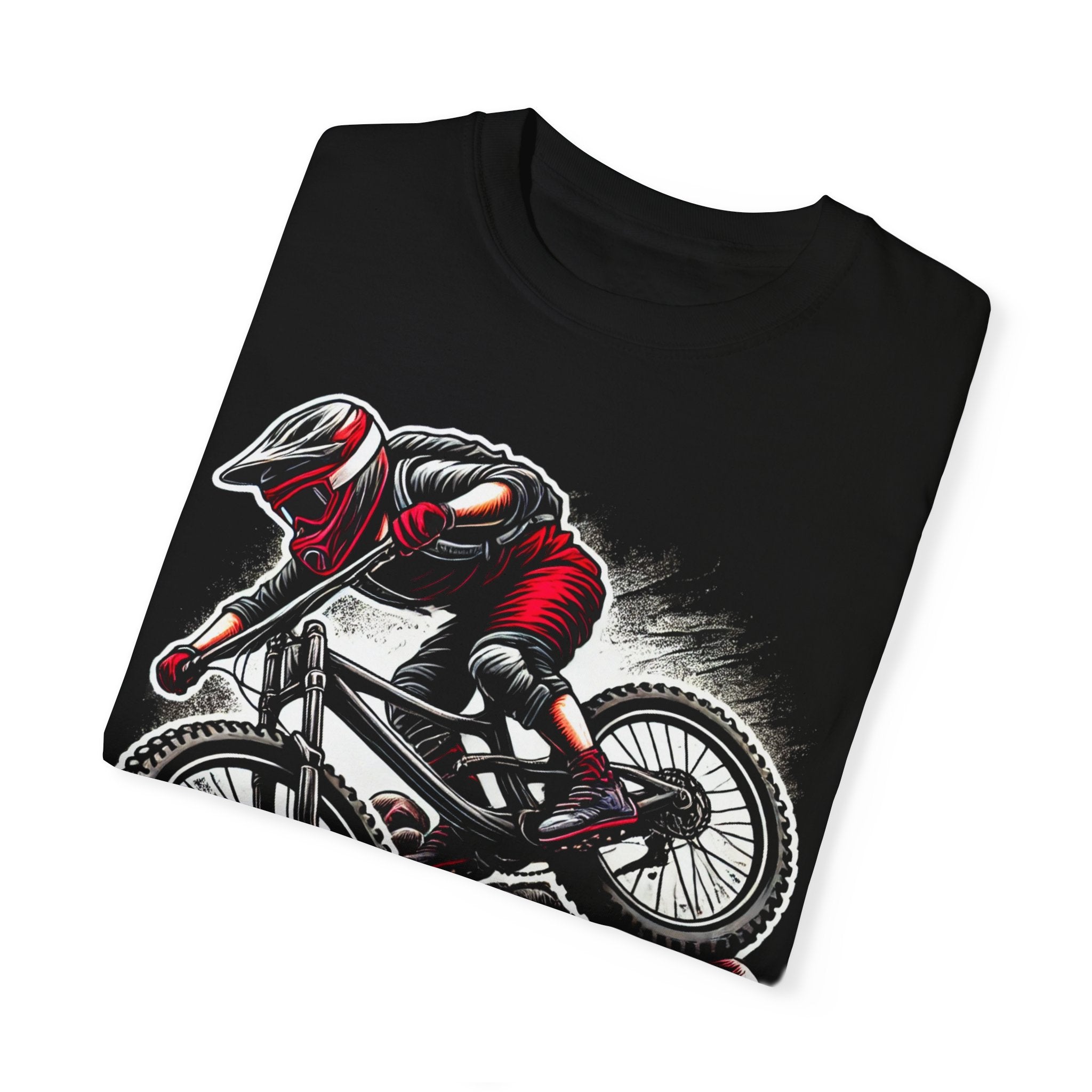 Single Track Dreamer Skull Mountain Bike T-Shirt – Ideal Gift for MTB Enthusiasts
