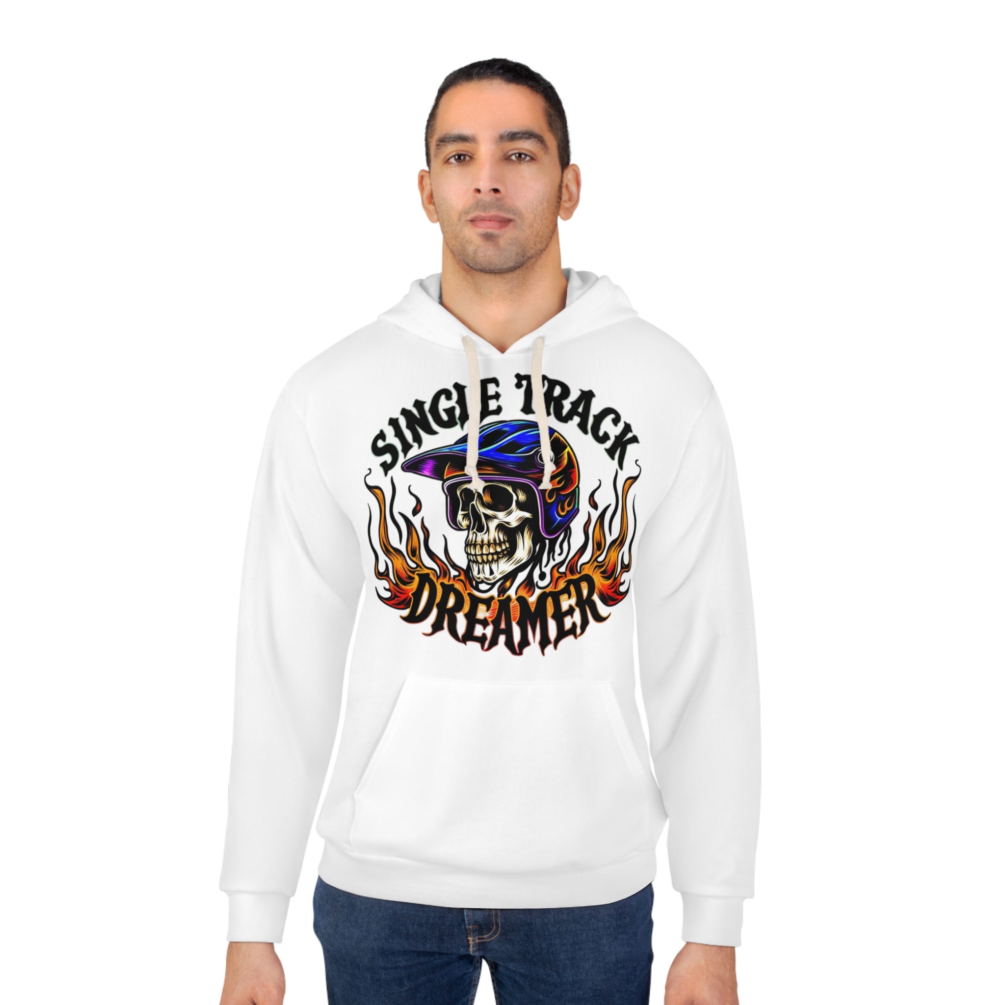 Men's Hoodie | Flaming Skull