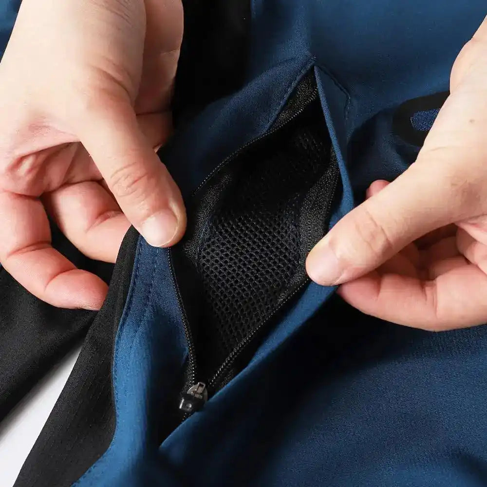 ARSUXEO Men Cycling Shorts with Pockets for Outdoor Sports