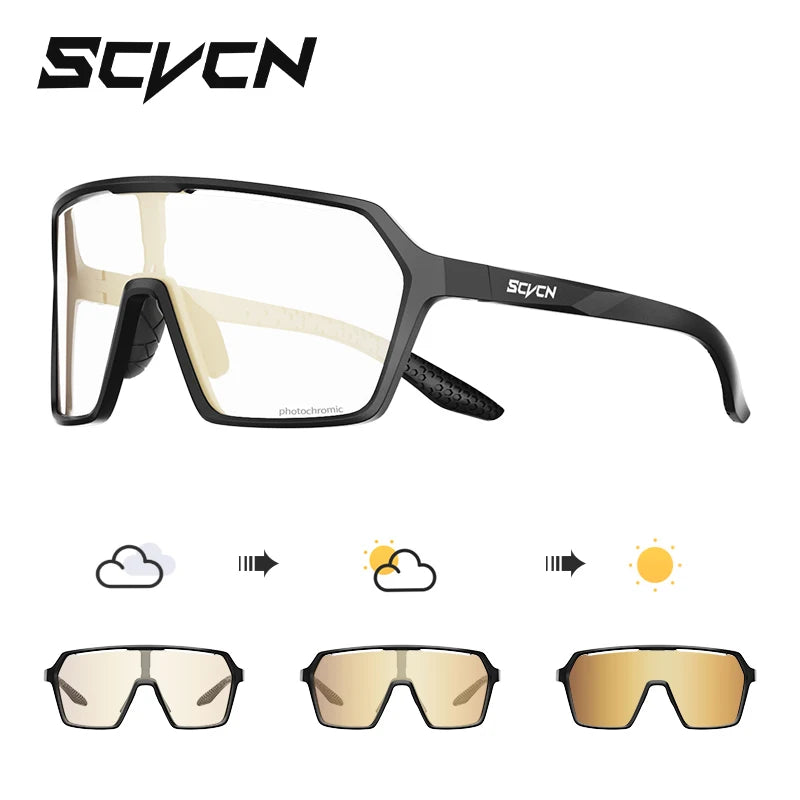 Photochromic Cycling Sunglasses for Outdoor Sports