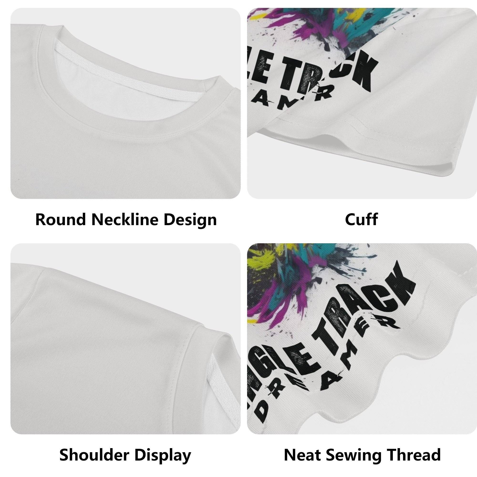 BOYS TSHIRT | MOUNTAIN BIKER WITH ANGEL WINGS | XS - XL - Single Track Dreamer