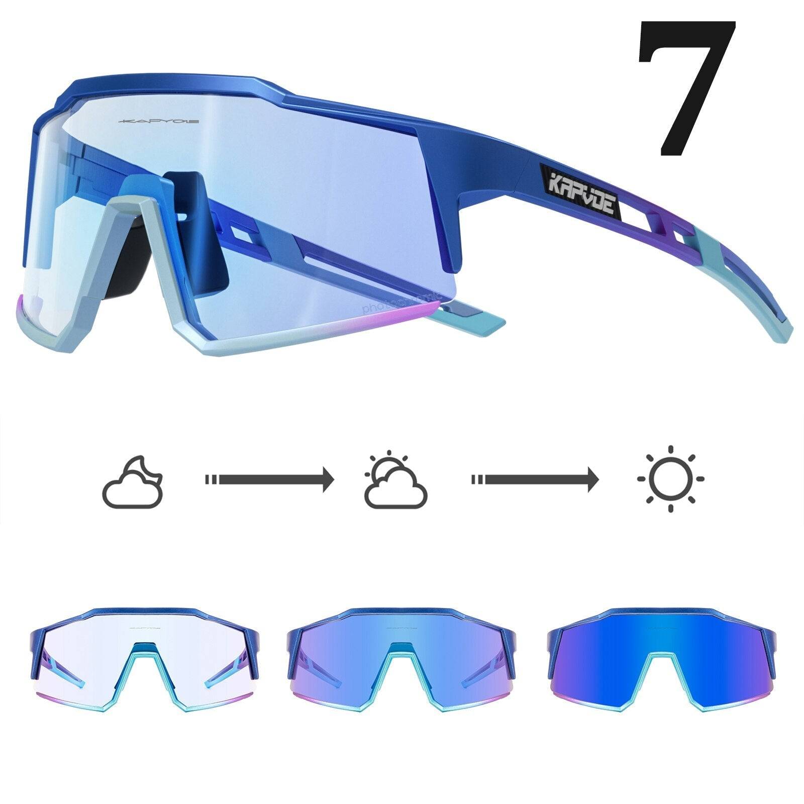 MTB GLASSES | POLARIZED LENSES UV400 - Single Track Dreamer