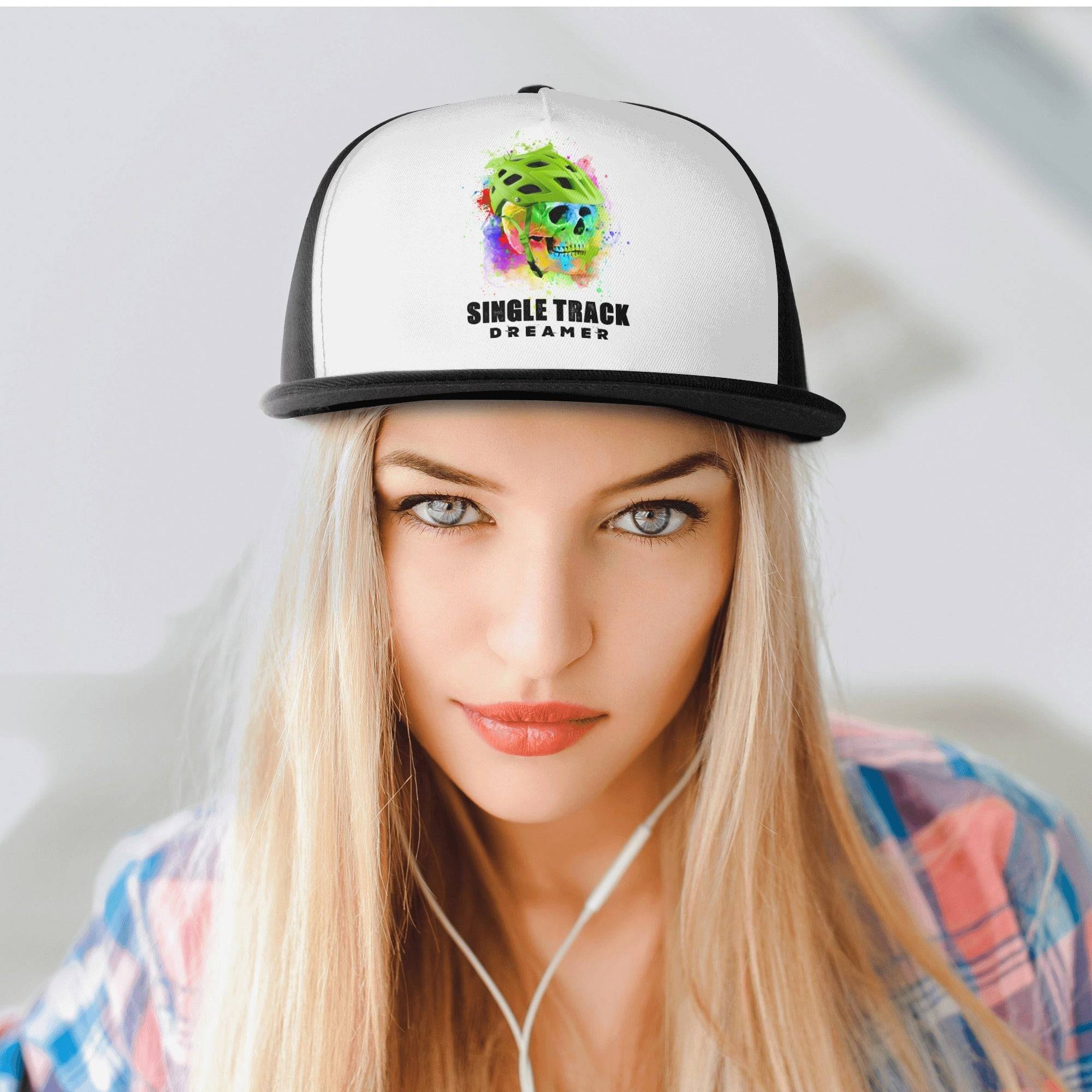 URBAN STYLE CAP | SINGLE TRACK DREAMER LOGO | BLACK | ONE SIZE FITS ALL - Single Track Dreamer