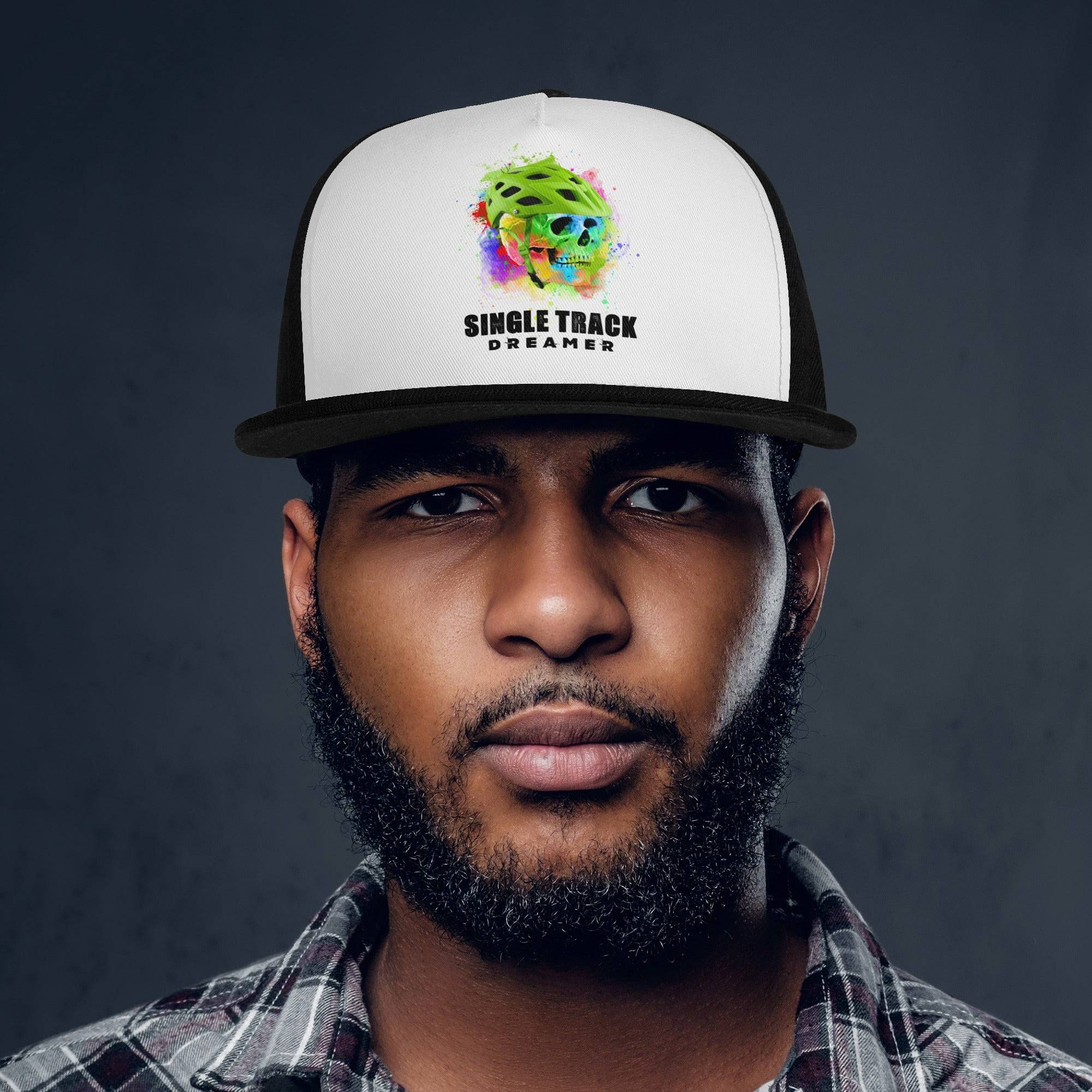 URBAN STYLE CAP | SINGLE TRACK DREAMER LOGO | BLACK | ONE SIZE FITS ALL - Single Track Dreamer