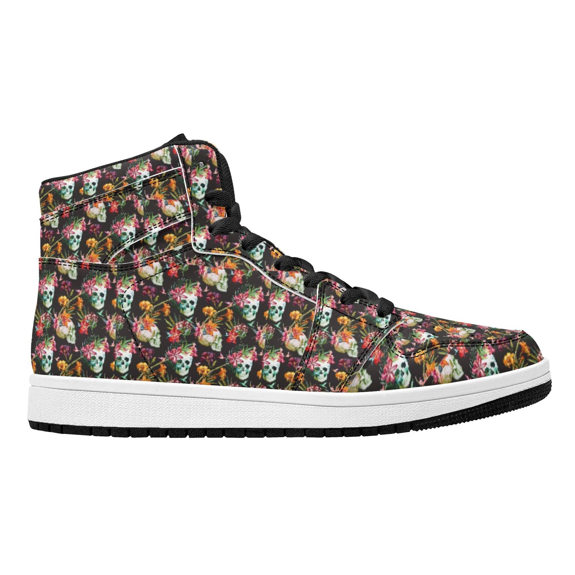 Womens High Top Leather Sneakers - Single Track Dreamer