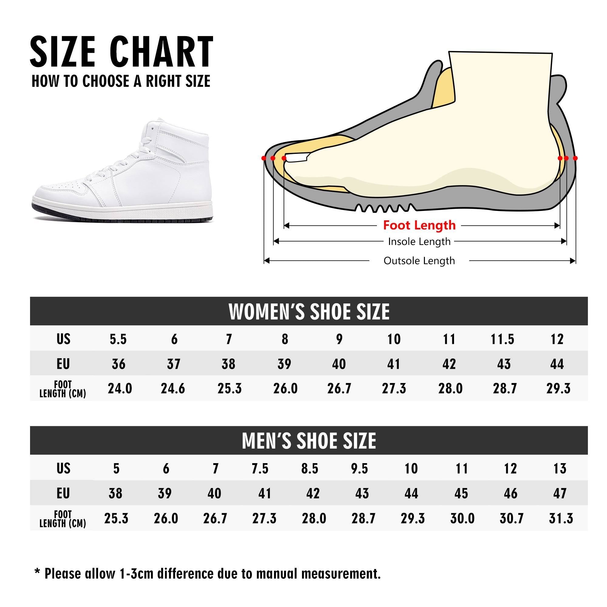 Womens High Top Leather Sneakers - Single Track Dreamer