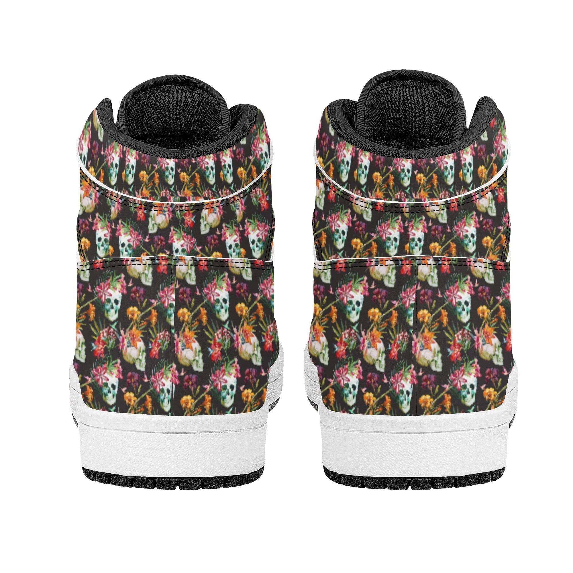 Womens High Top Leather Sneakers - Single Track Dreamer