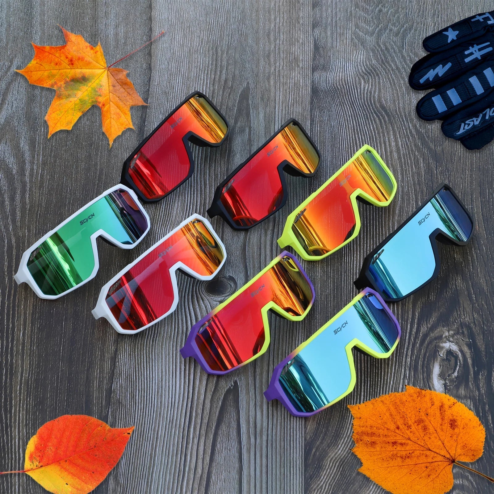 3 sets of MTB Glasses