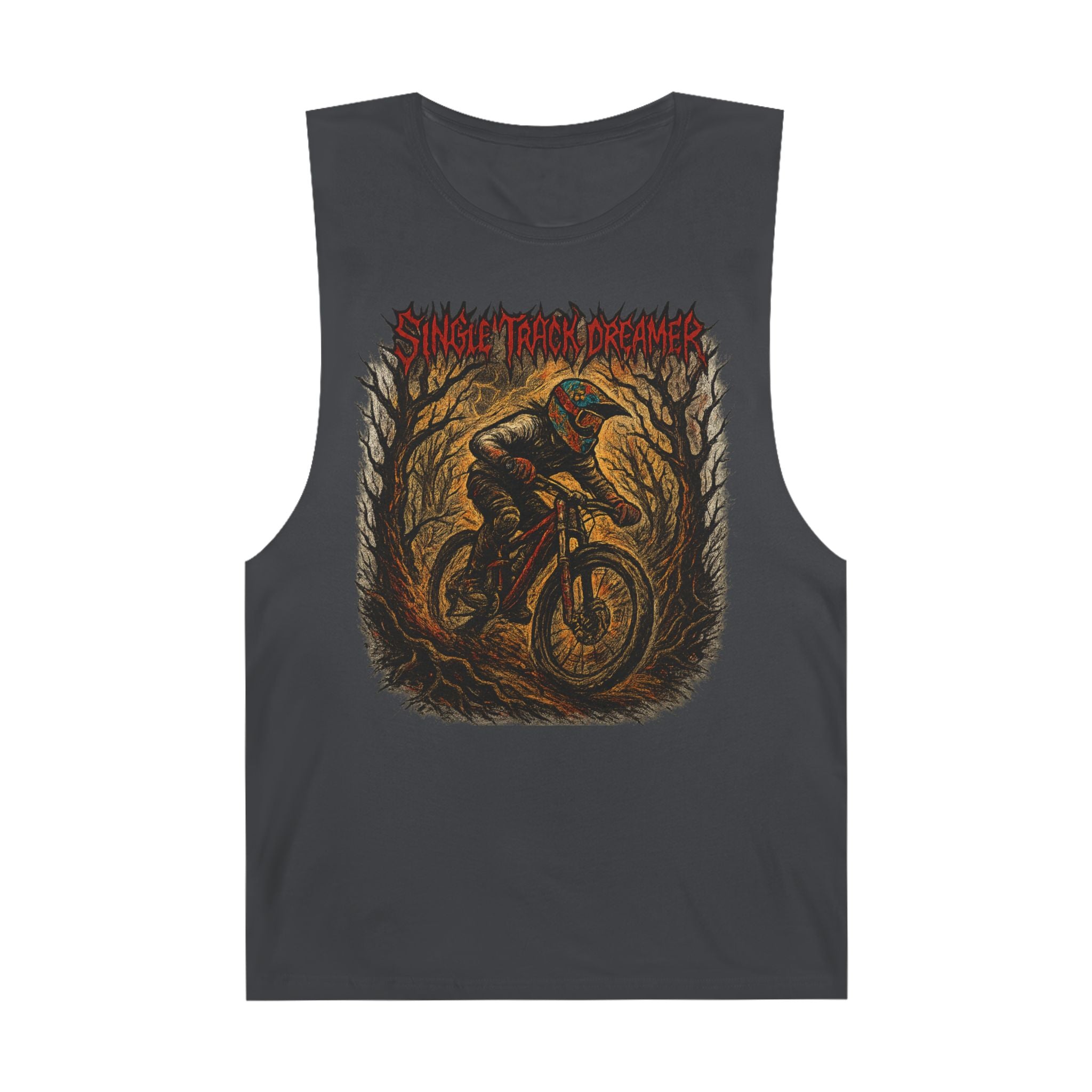 Men's Tank - Mountain Biking Graphic Tee